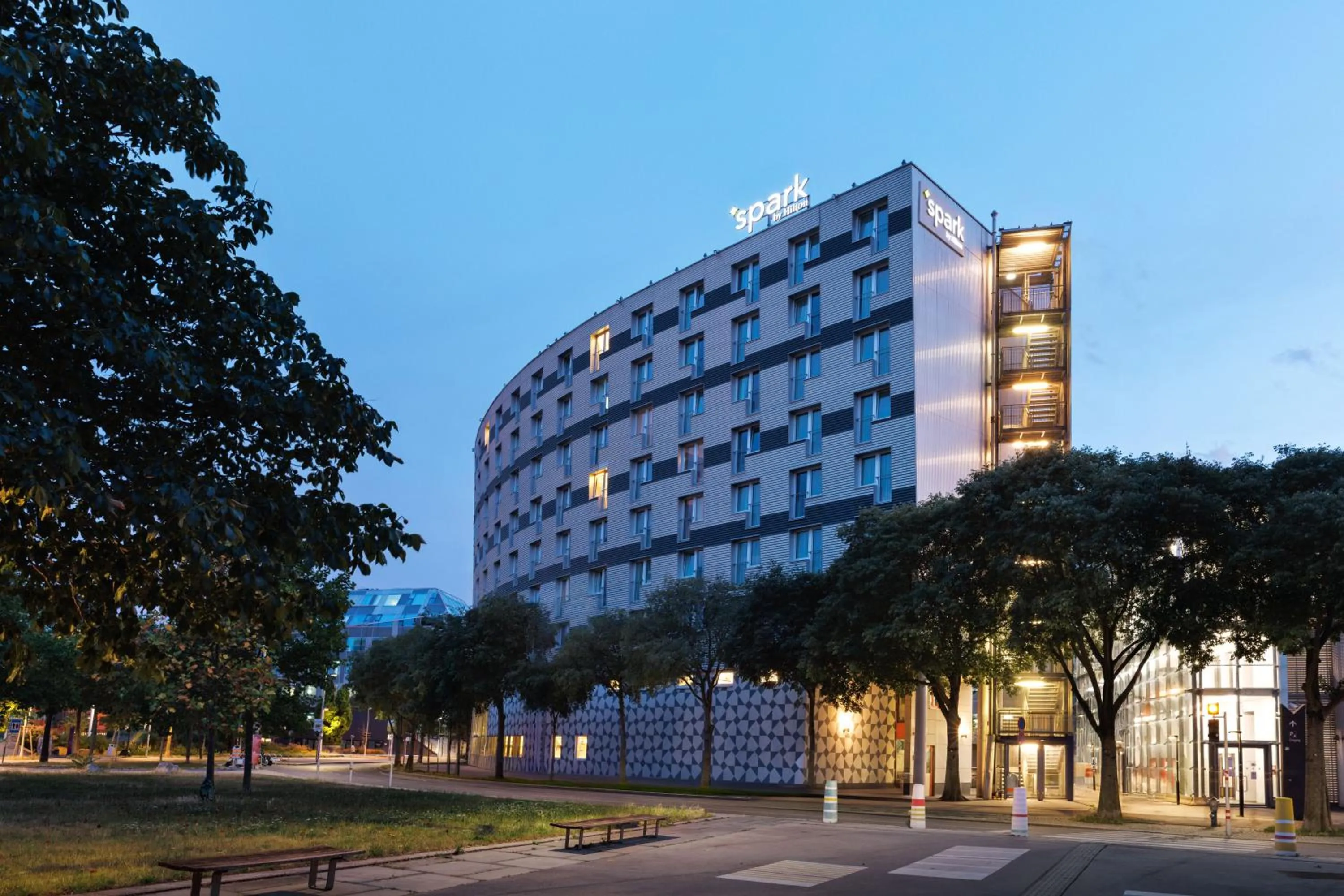 Property building in Spark by Hilton Vienna Messe Prater