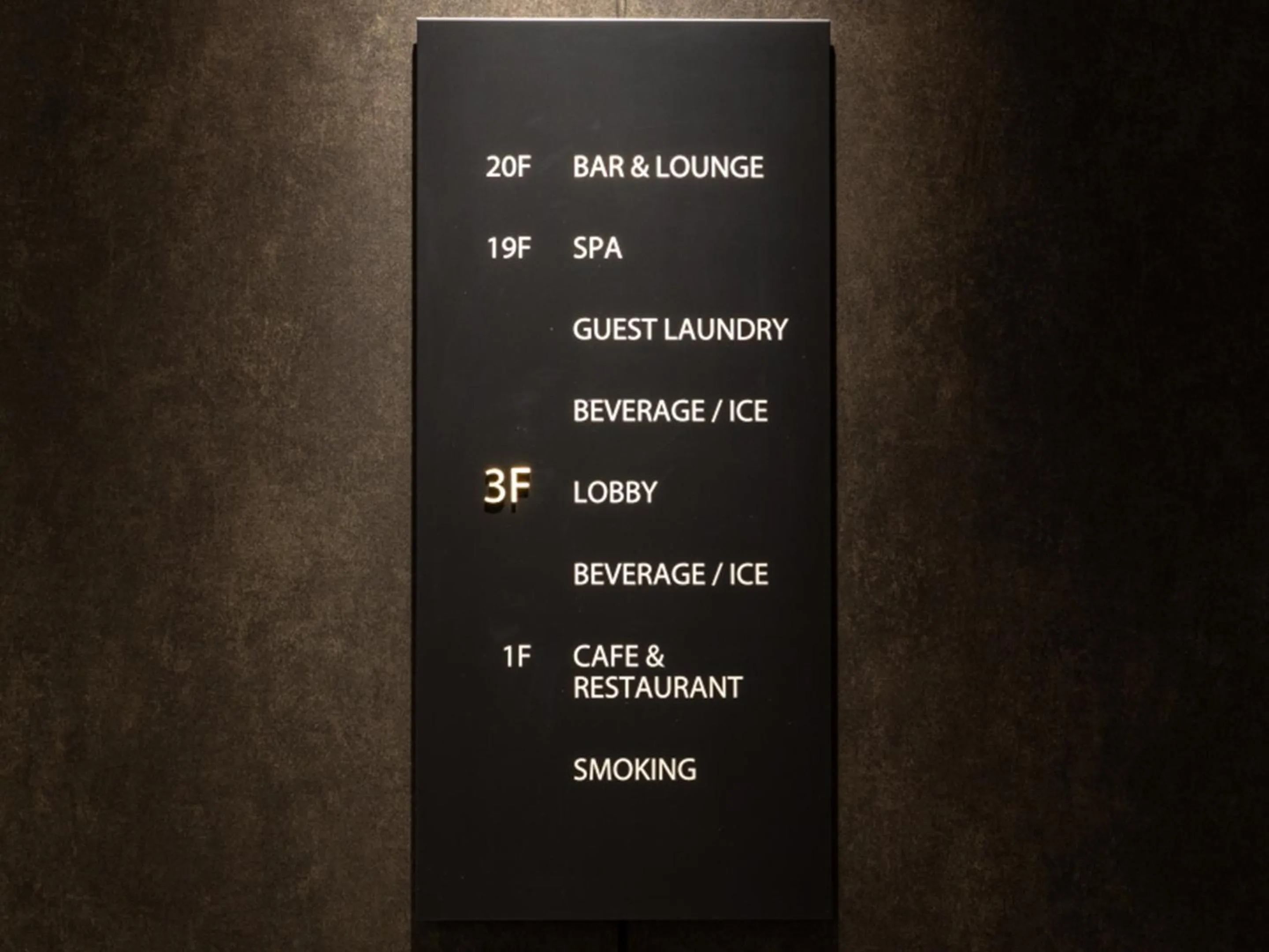 Area and facilities in Granbell Hotel Osaka