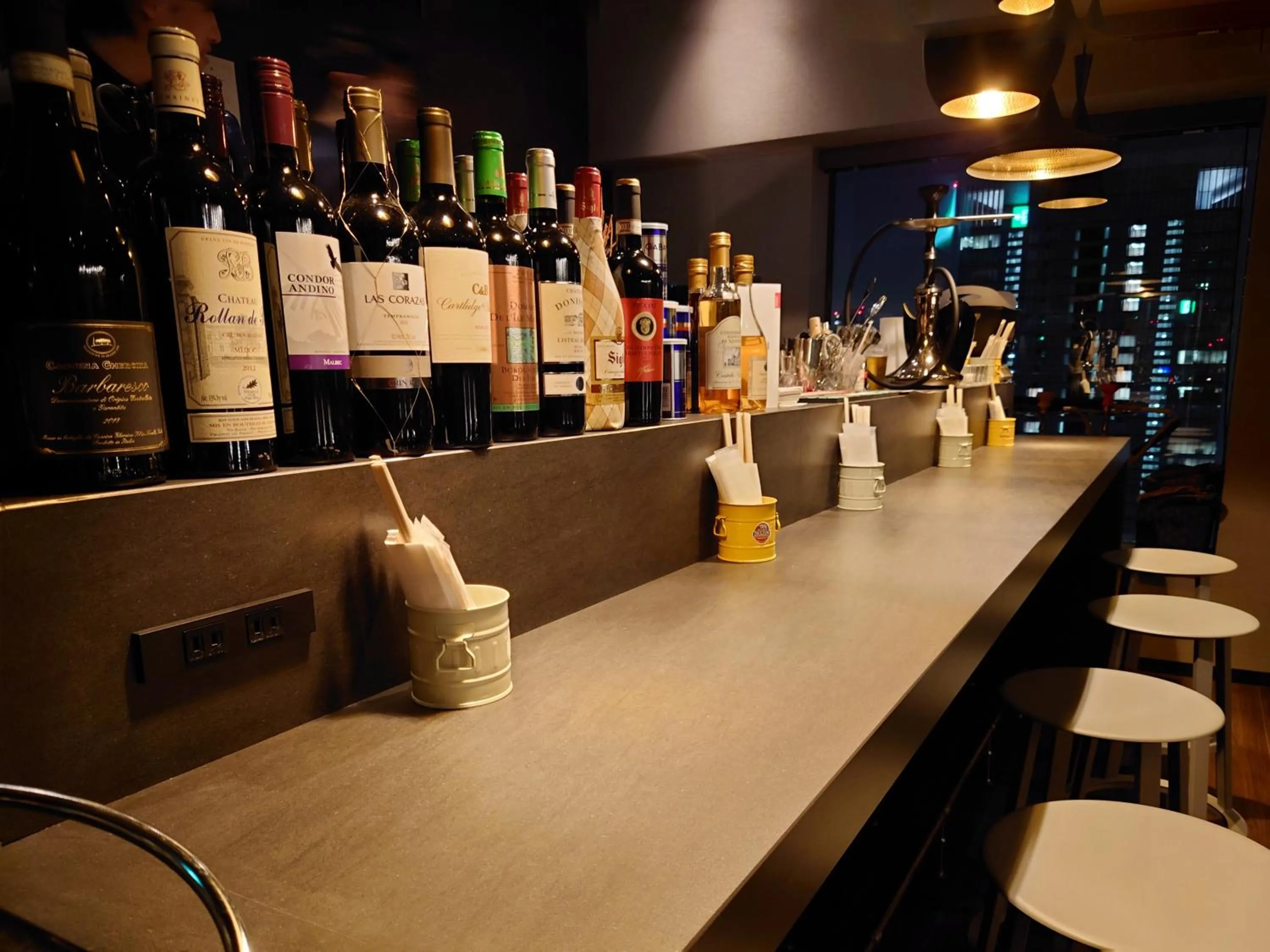 Lounge or bar in Granbell Hotel Osaka