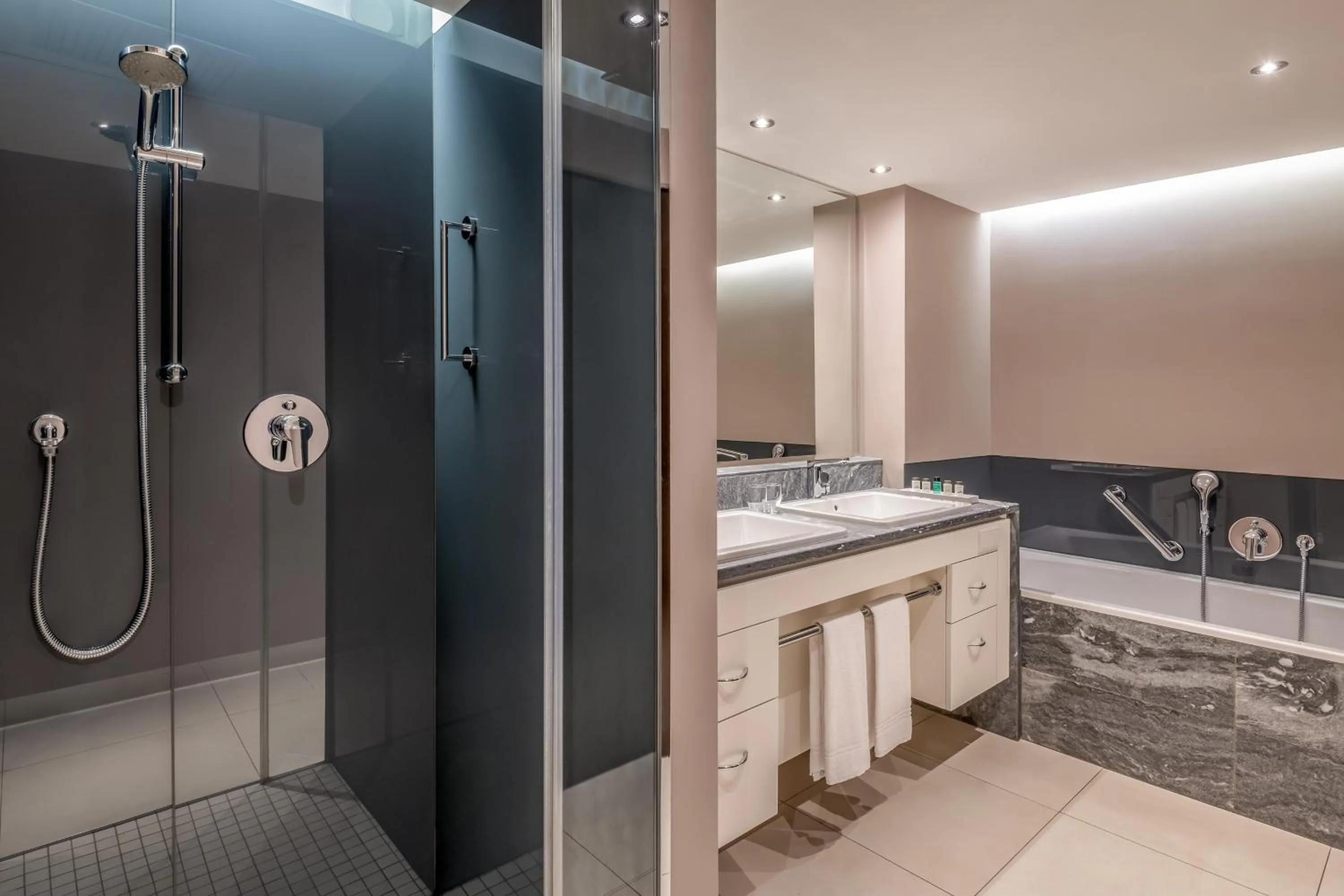 Bathroom in Sheraton Grand Salzburg