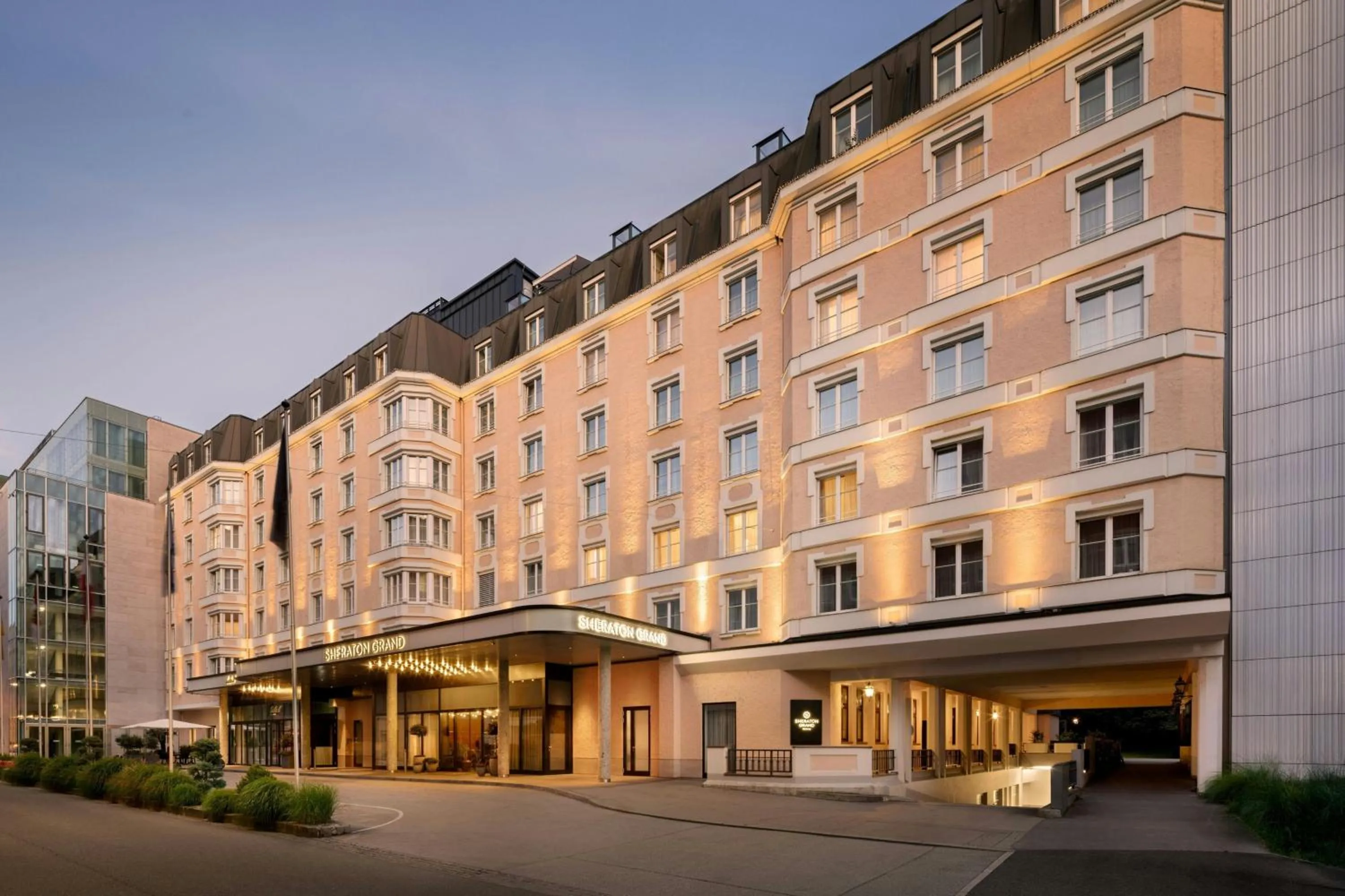Property building in Sheraton Grand Salzburg