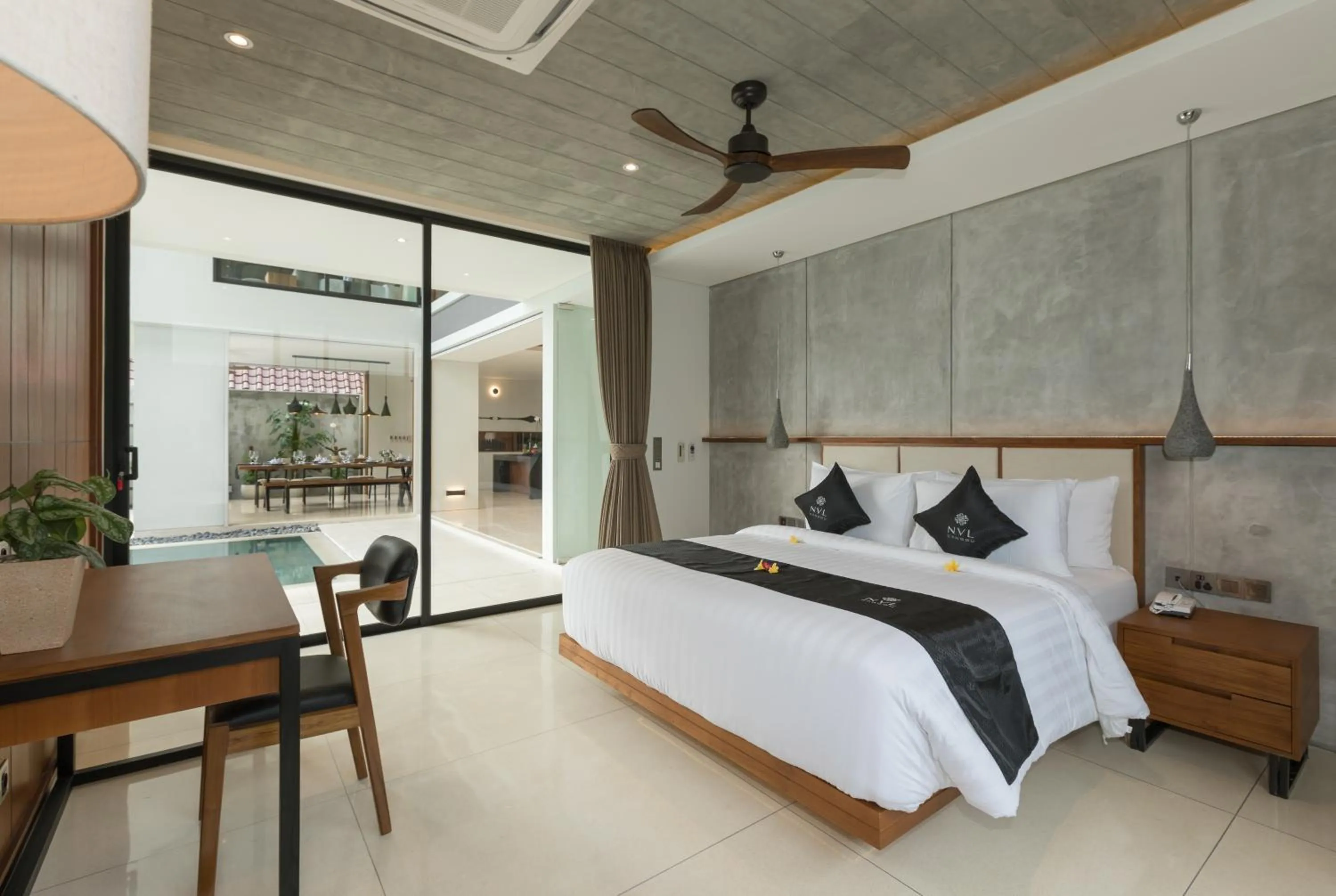 Photo of the whole room, Bed in Villa NVL Canggu by Nagisa Bali
