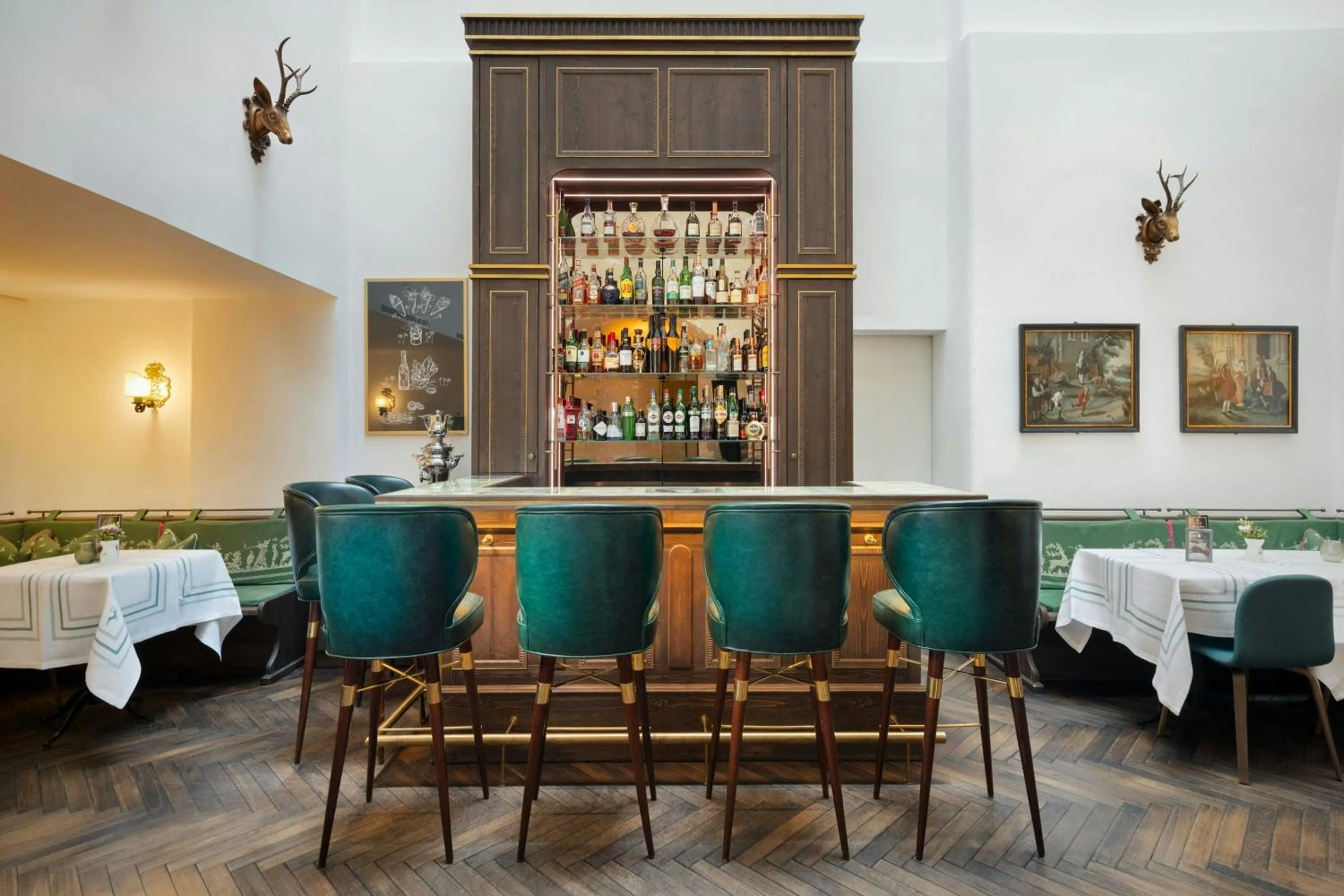 Lounge or bar in Hotel Goldener Hirsch, A Luxury Collection Hotel, Salzburg