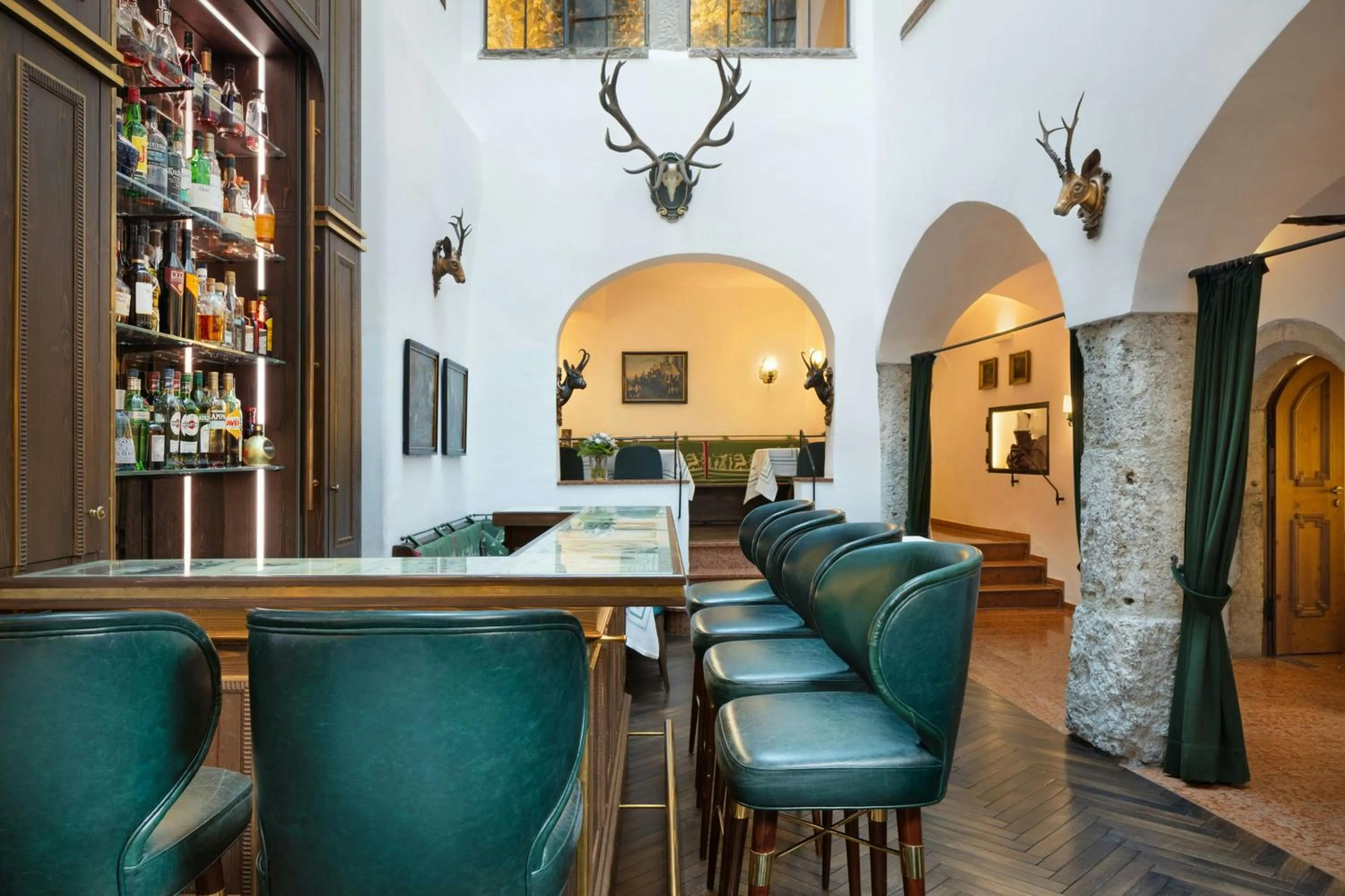 Lounge or bar in Hotel Goldener Hirsch, A Luxury Collection Hotel, Salzburg