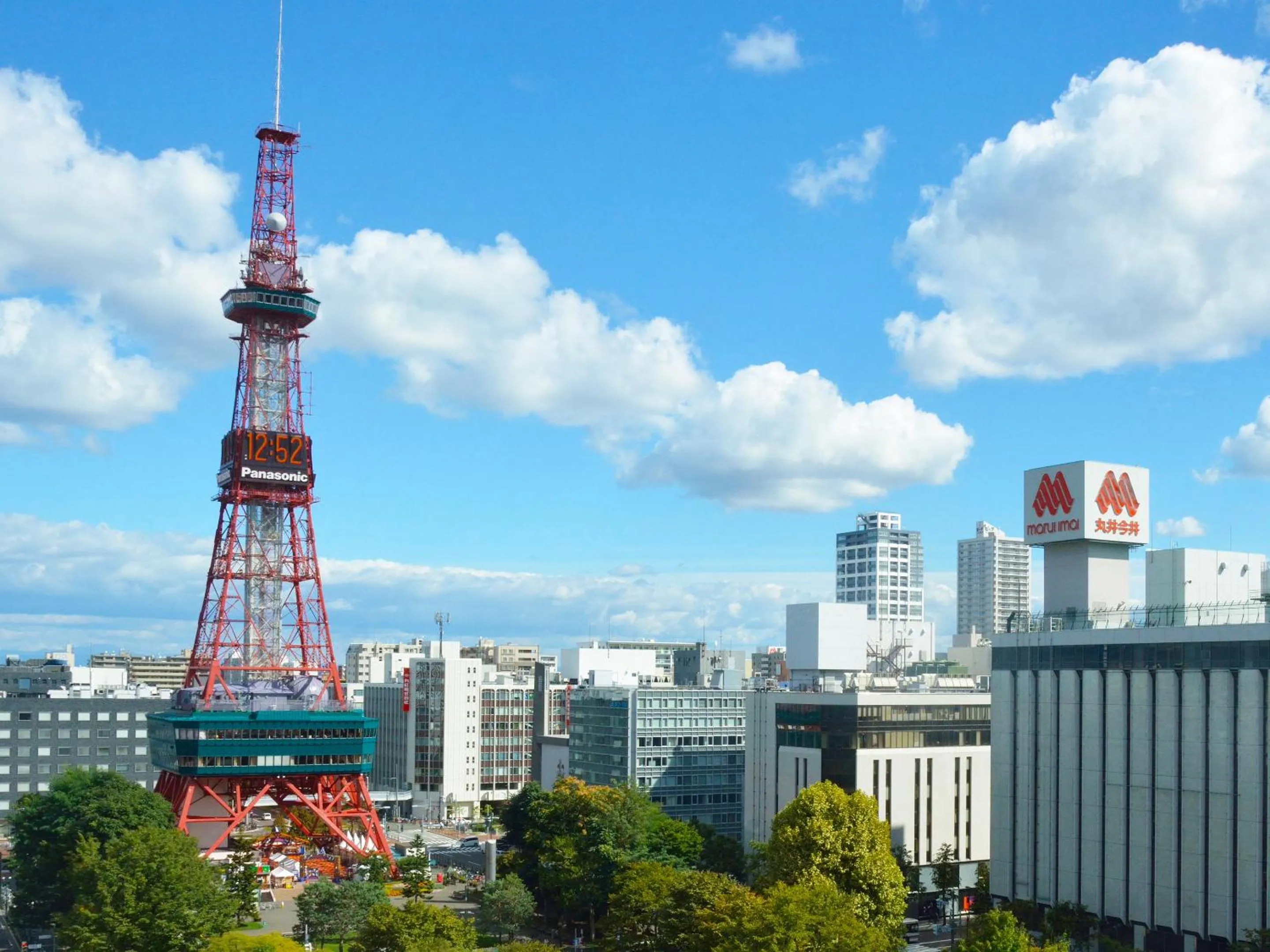 Nearby landmark in Granbell hotel Tanuki, Sapporo