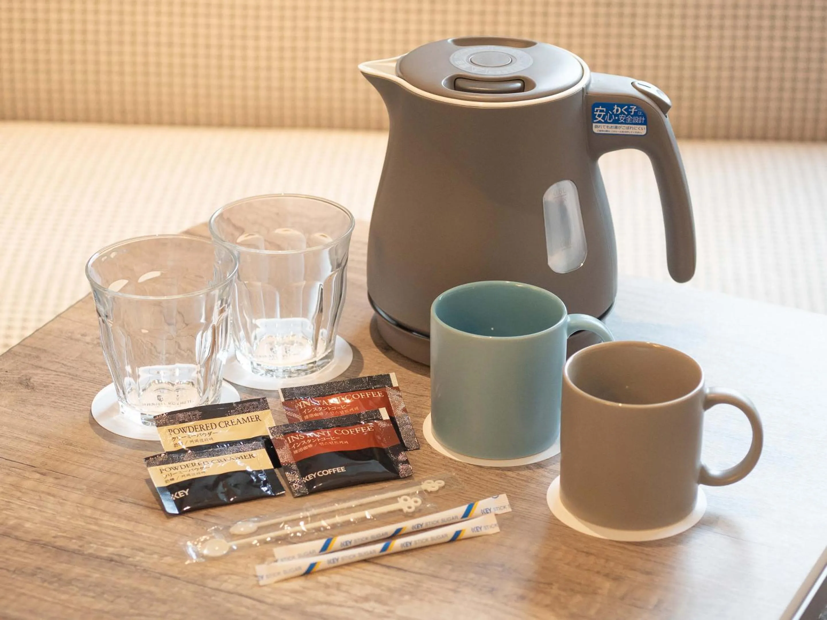 Coffee/tea facilities in Granbell hotel Tanuki, Sapporo