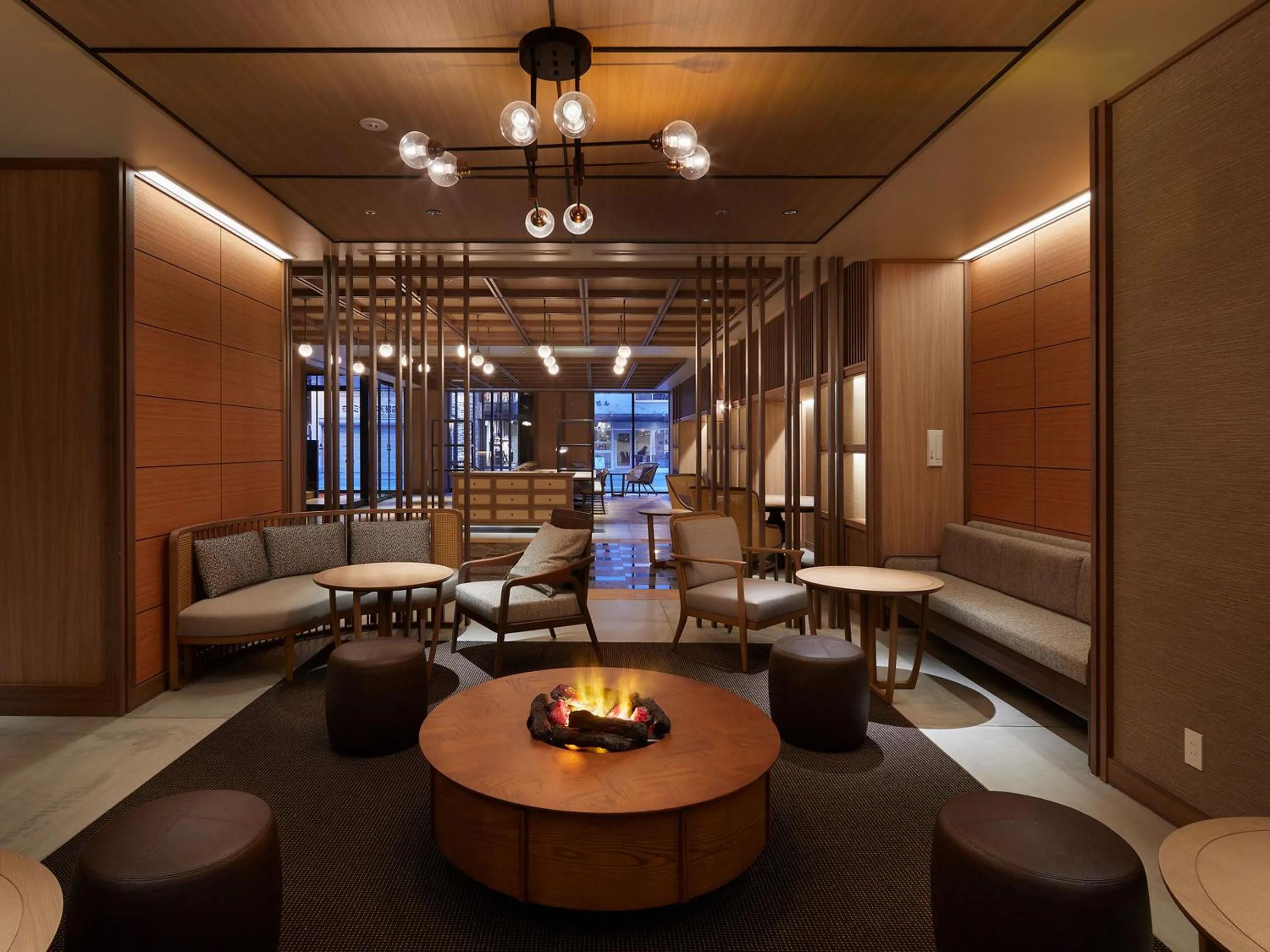 Lounge or bar in Granbell hotel Tanuki, Sapporo