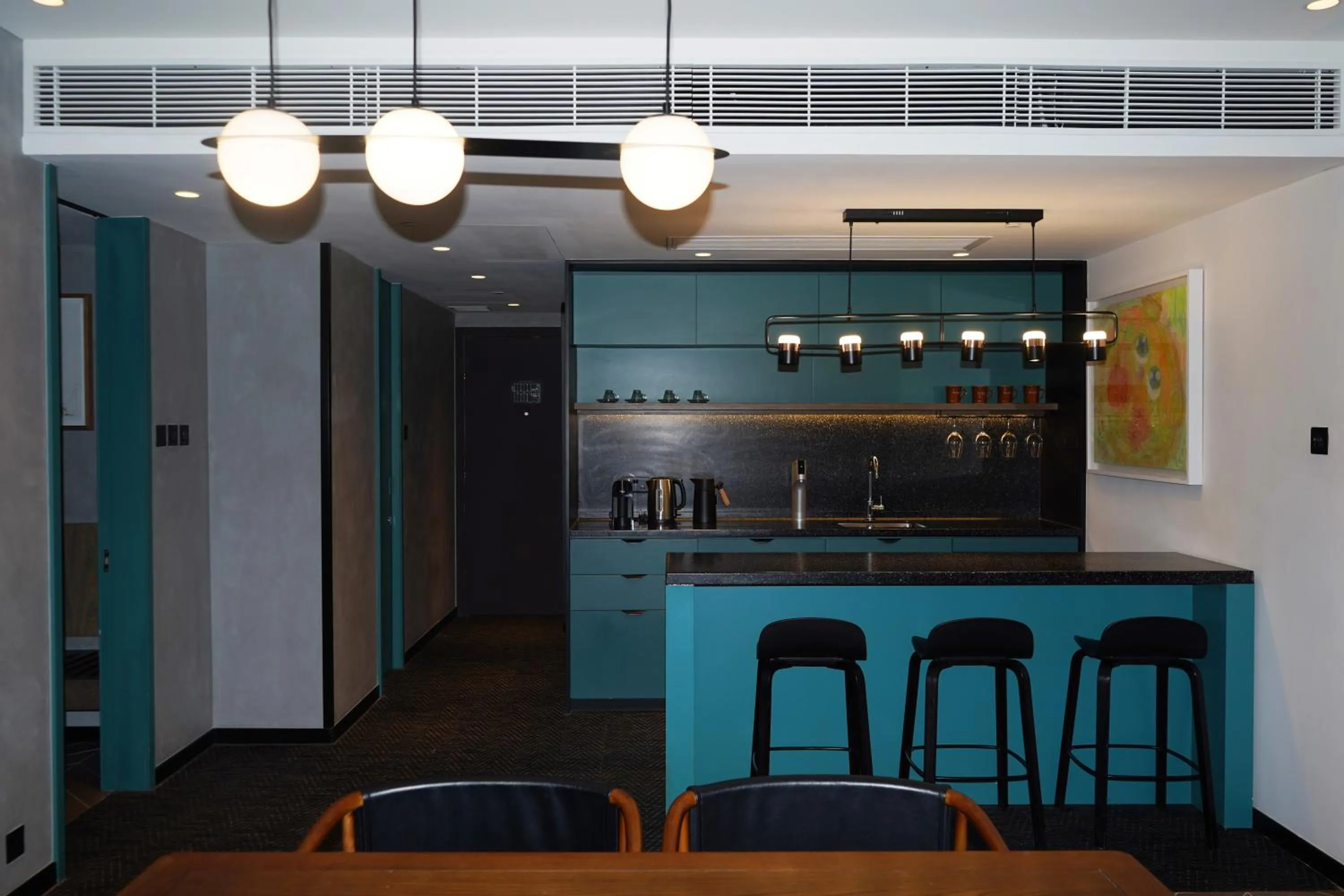 Kitchen or kitchenette in the Arca