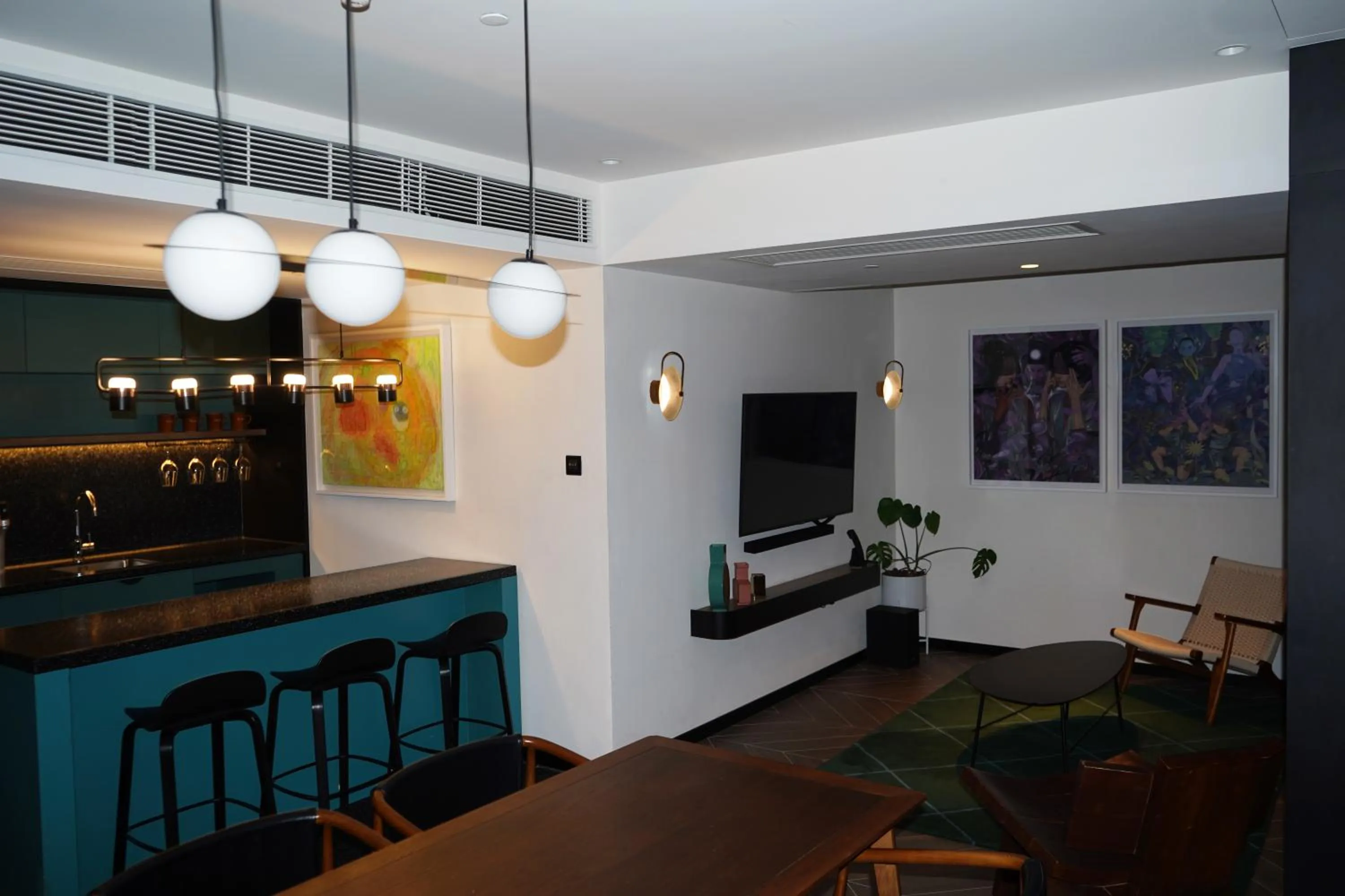 Living room in the Arca