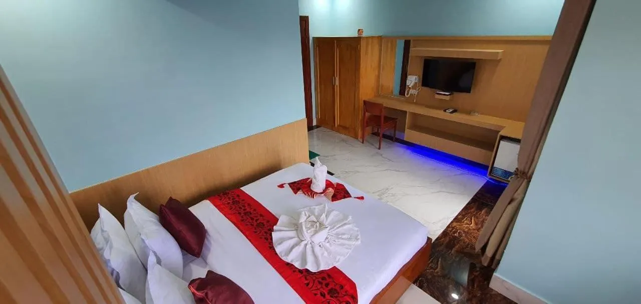 Bed in Pheng Chenda Hotel