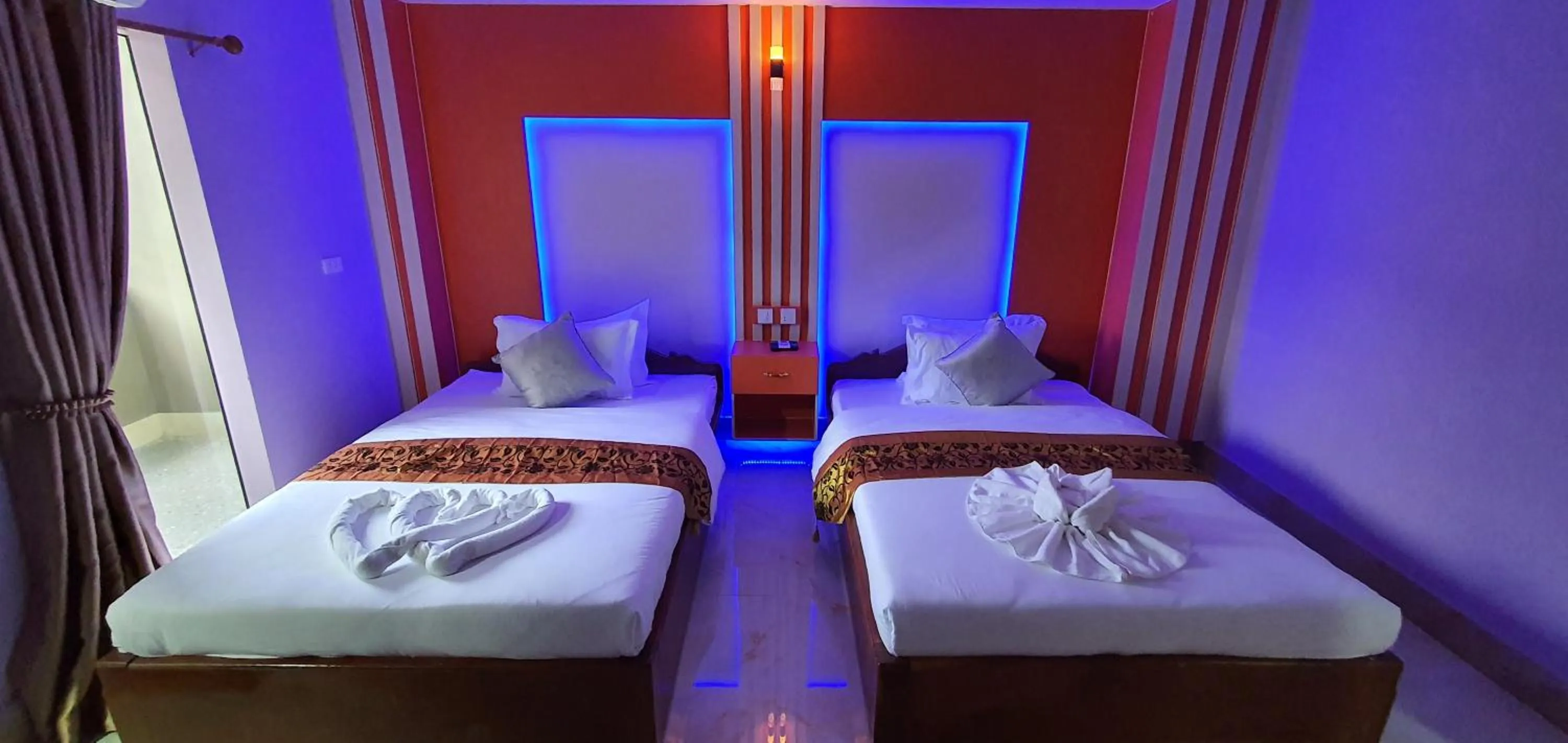 Bed in Pheng Chenda Hotel