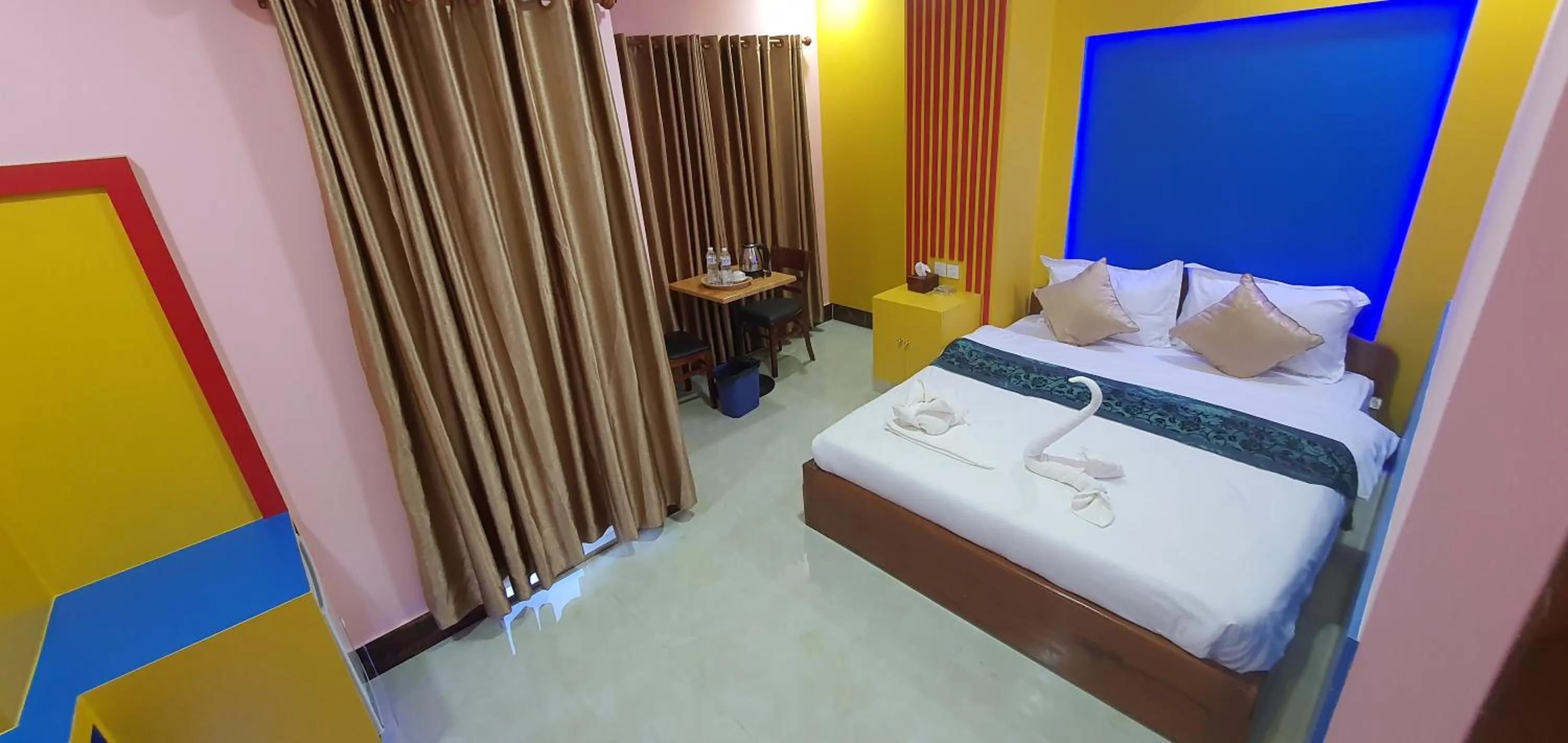 Bed in Pheng Chenda Hotel