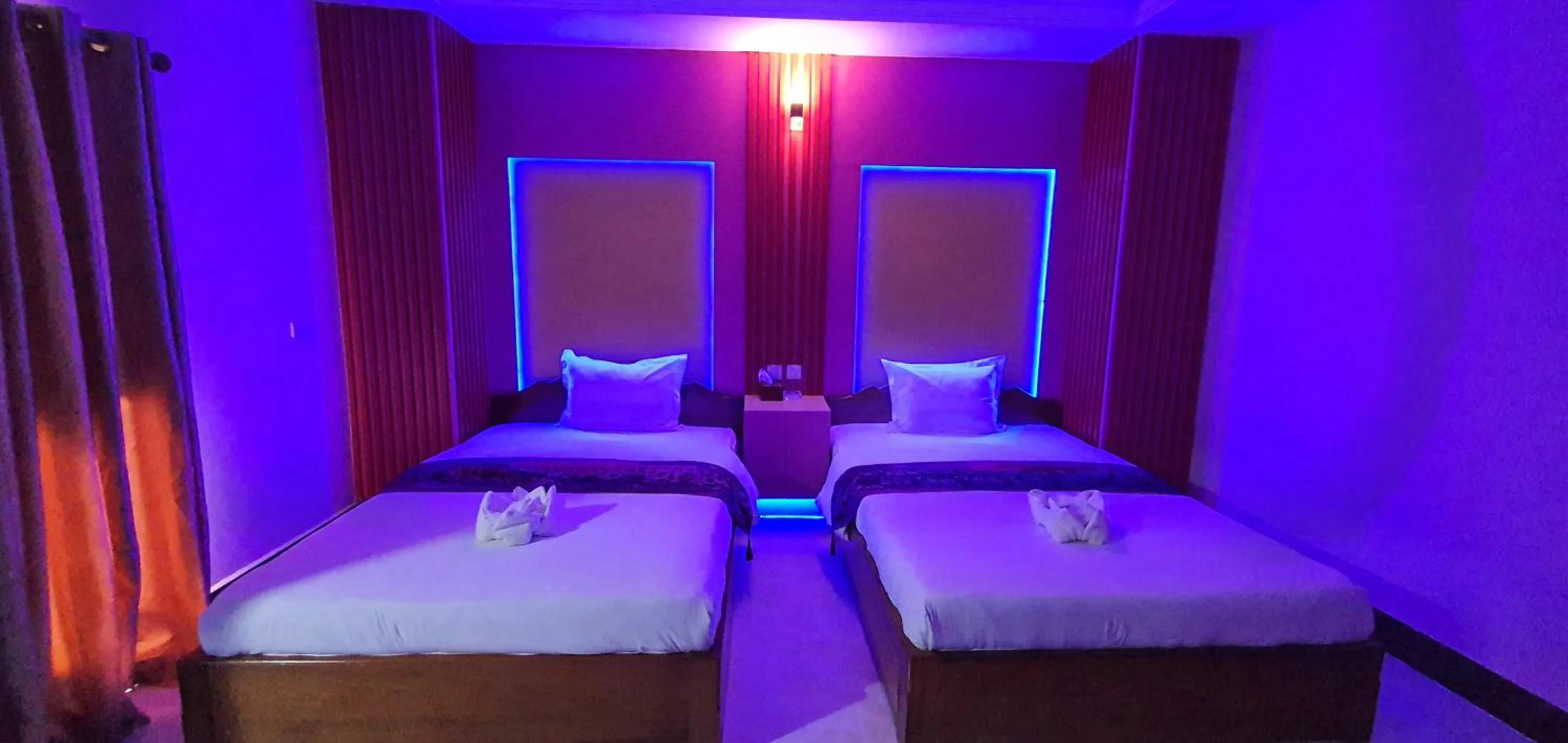 Bed in Pheng Chenda Hotel