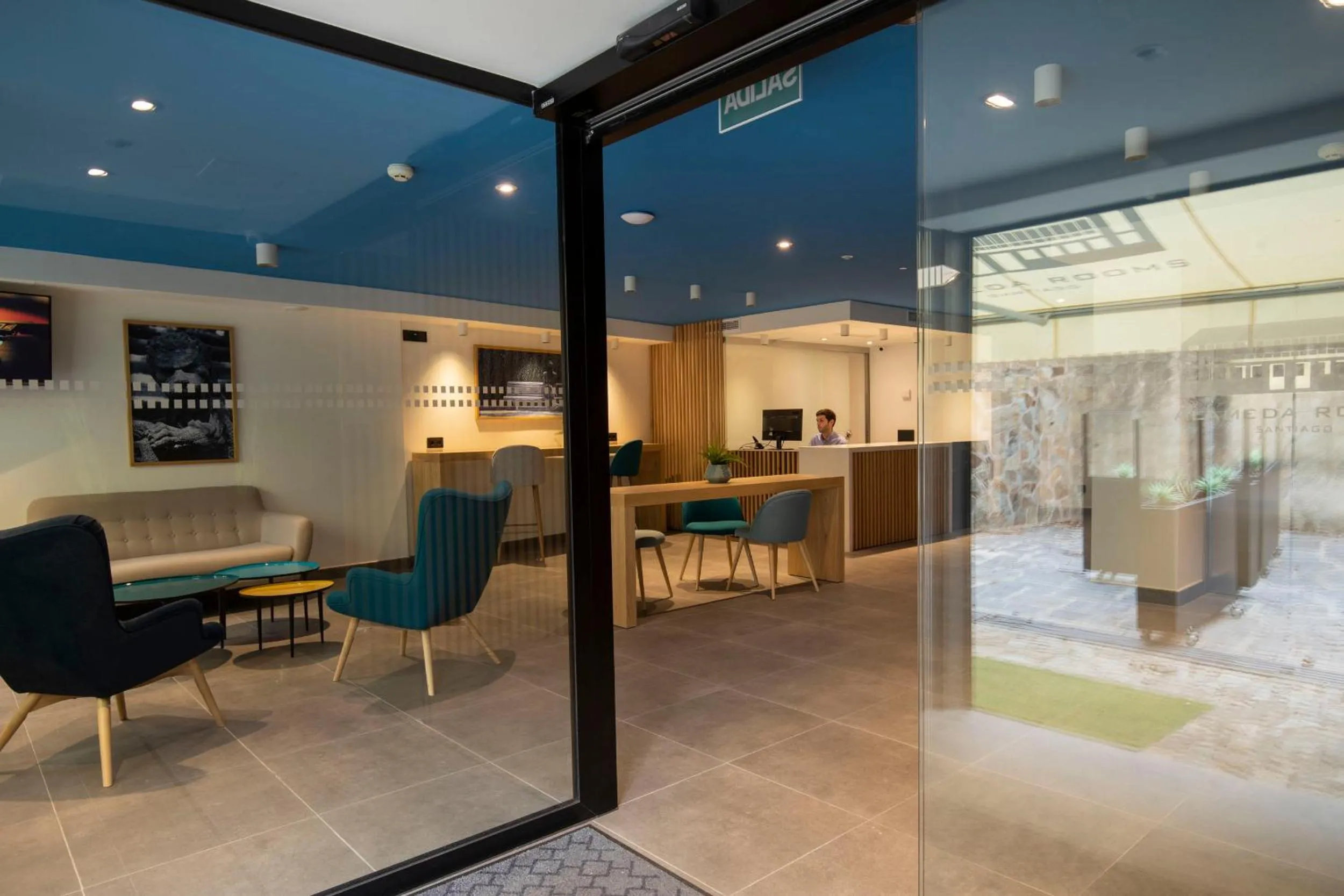 Lobby or reception in Alameda Rooms Santiago