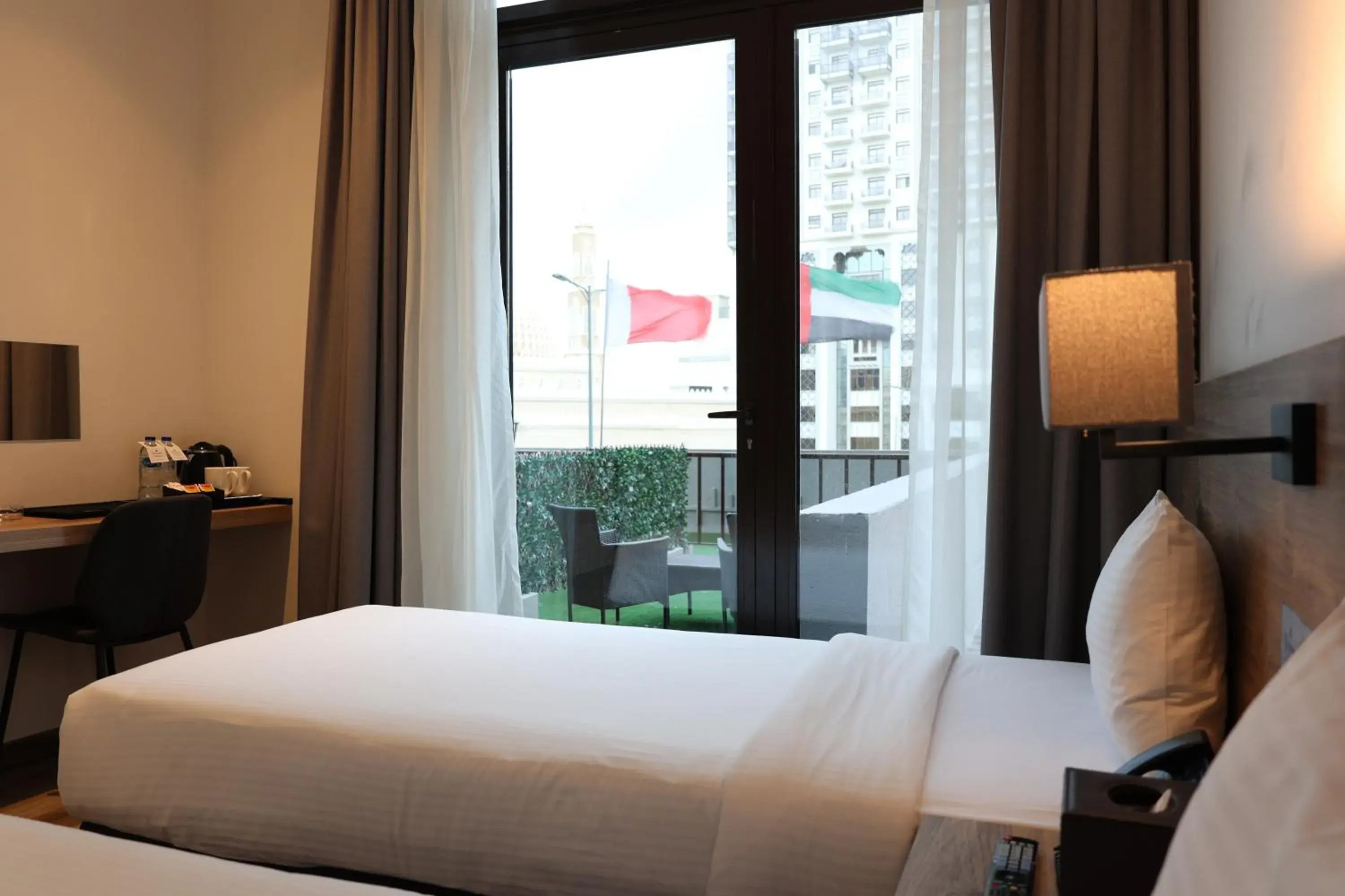 Deluxe Twin Room with Terrace (includes 25% off F&B) in Kingsgate Al Jaddaf Hotel by Millennium Deluxe Twin Room with Terrace (includes 25% off F&B) in Kingsgate Al Jaddaf Hotel by Millennium