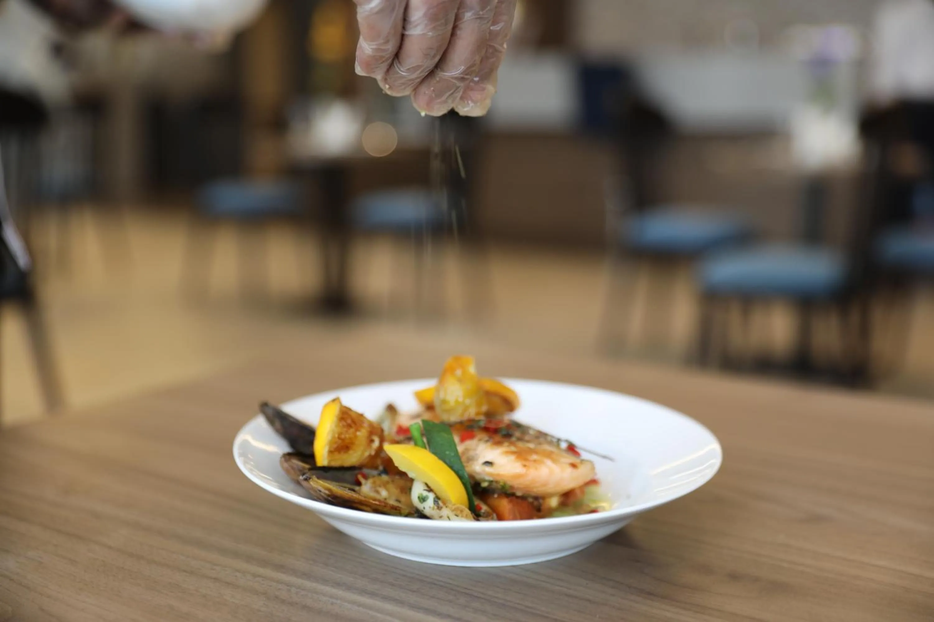 Food in Kingsgate Al Jaddaf Hotel by Millennium