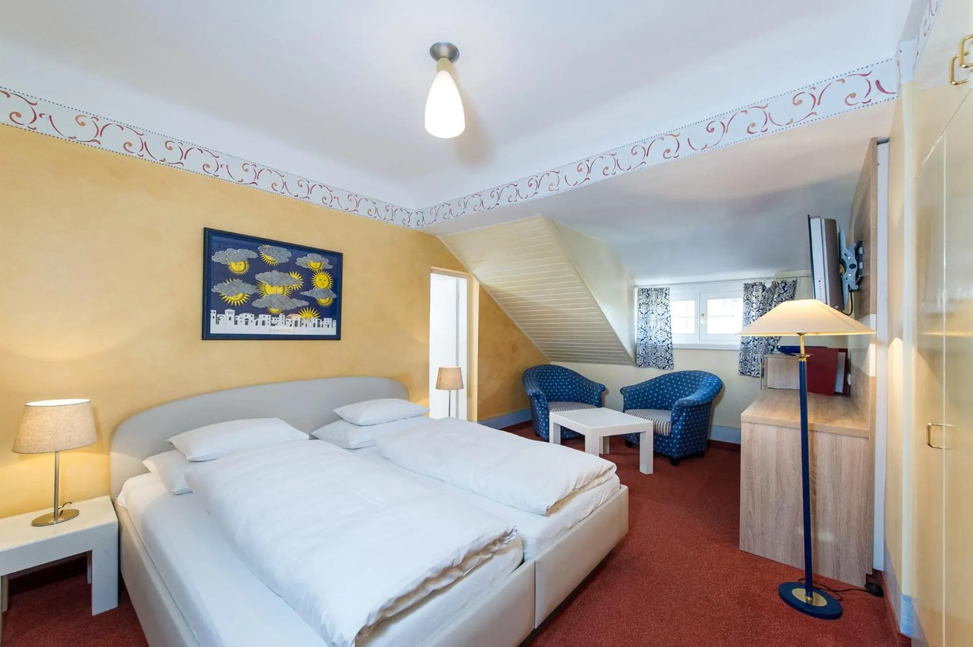 Bedroom, Bed in Lust und Laune Hotel am Wörthersee