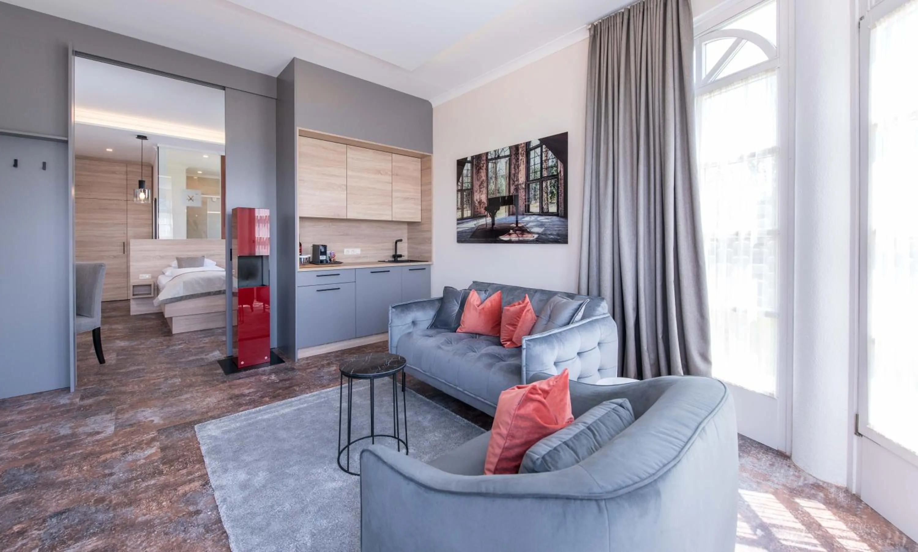 Living room in Lust und Laune Hotel am Wörthersee