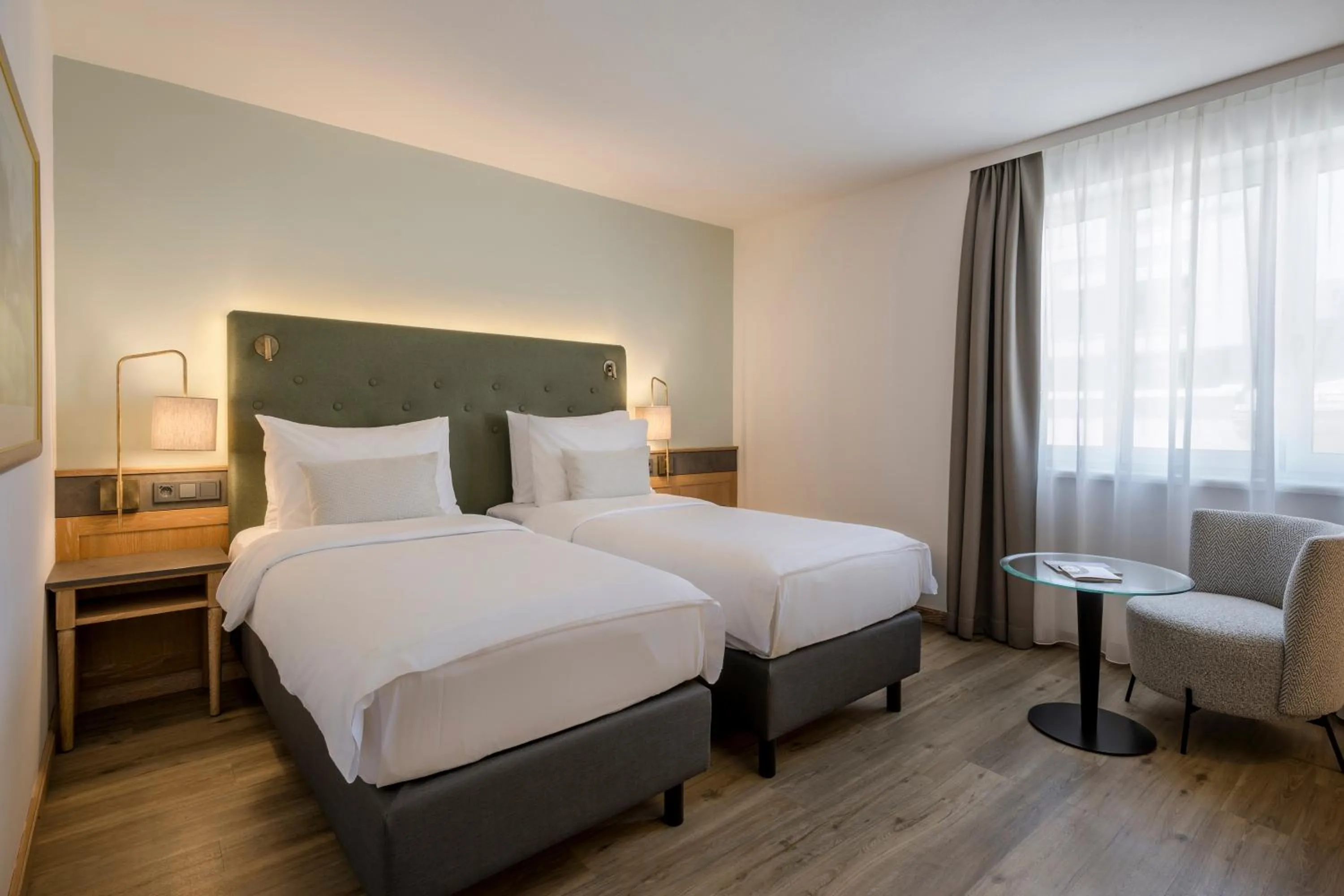 Bed in Hotel IMLAUER & Bräu