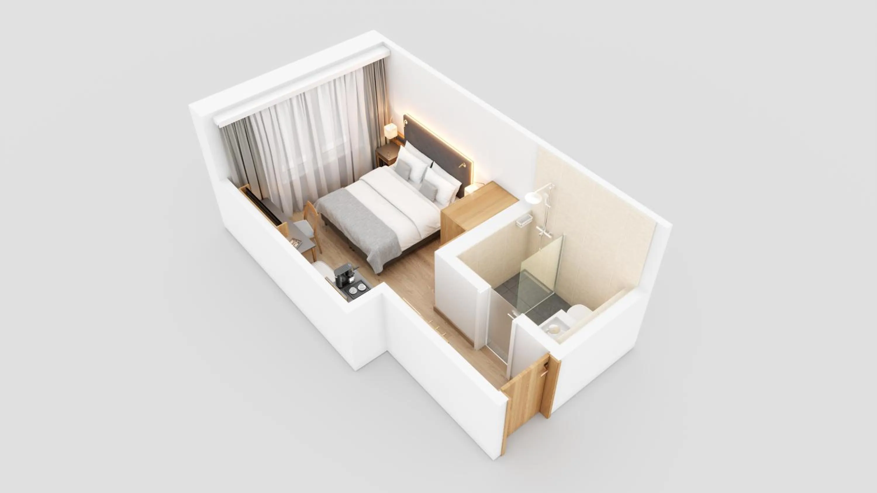 Bed in Hotel IMLAUER & Bräu