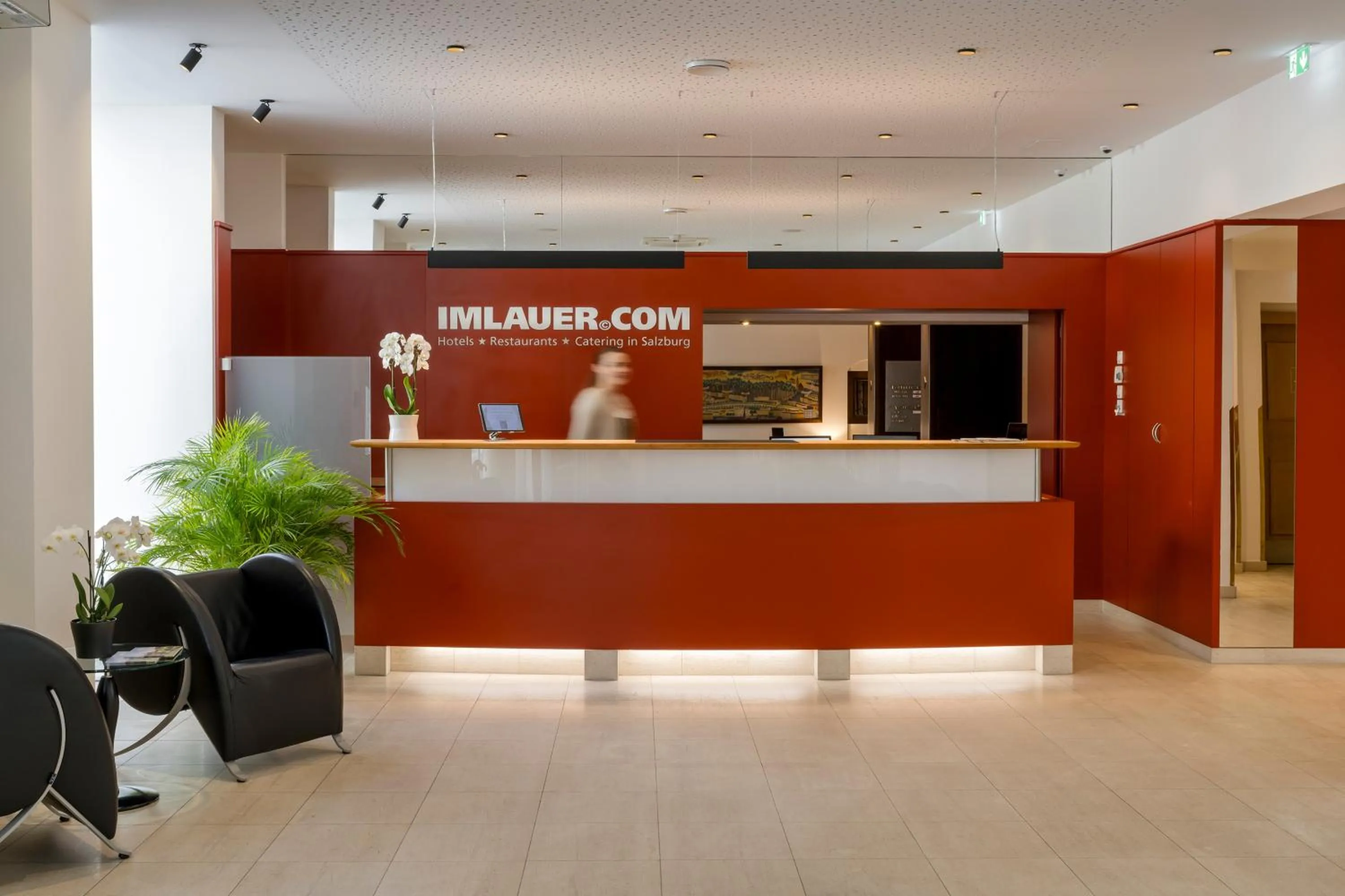 Lobby or reception in Hotel IMLAUER & Bräu