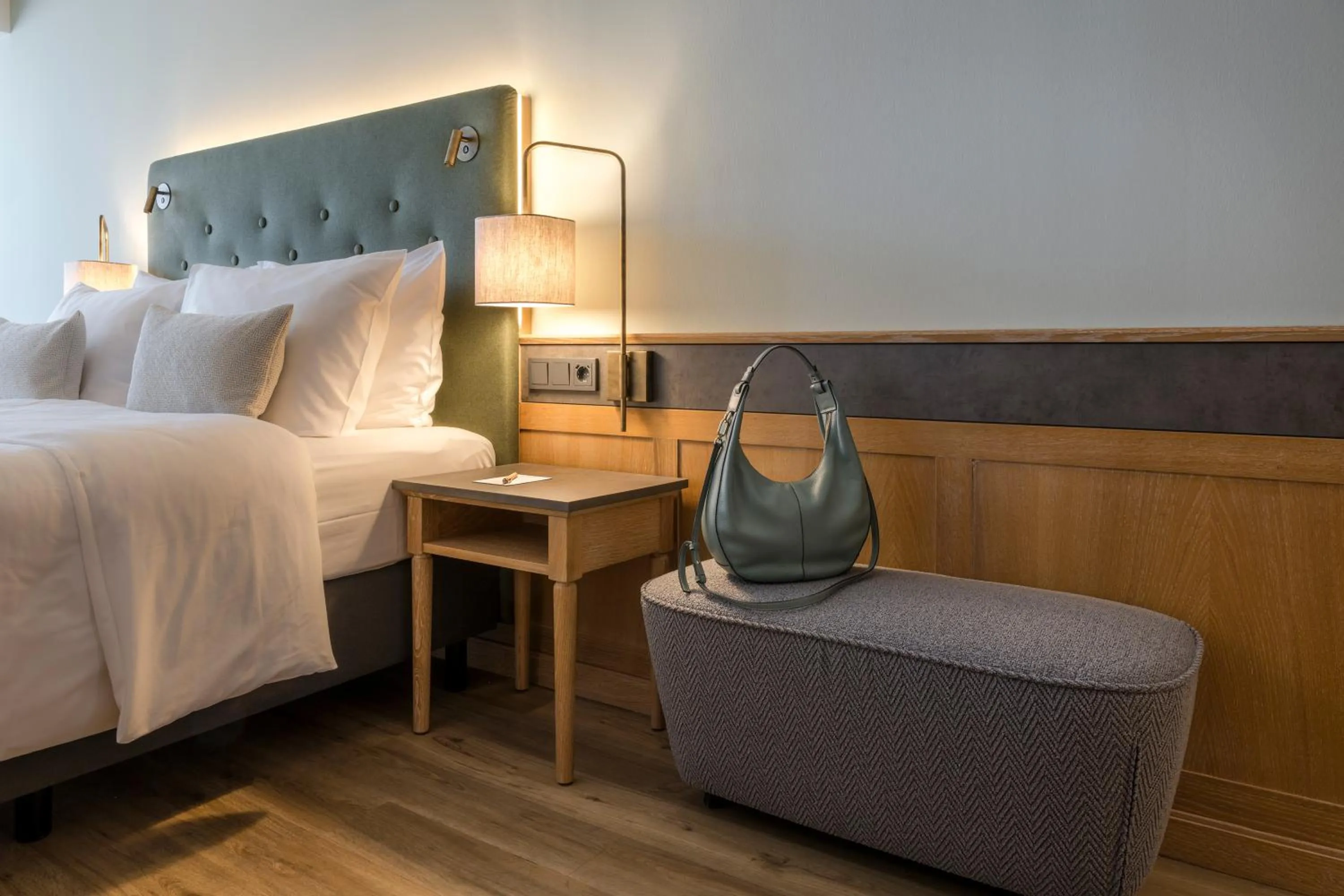 Bedroom, Bed in Hotel IMLAUER & Bräu