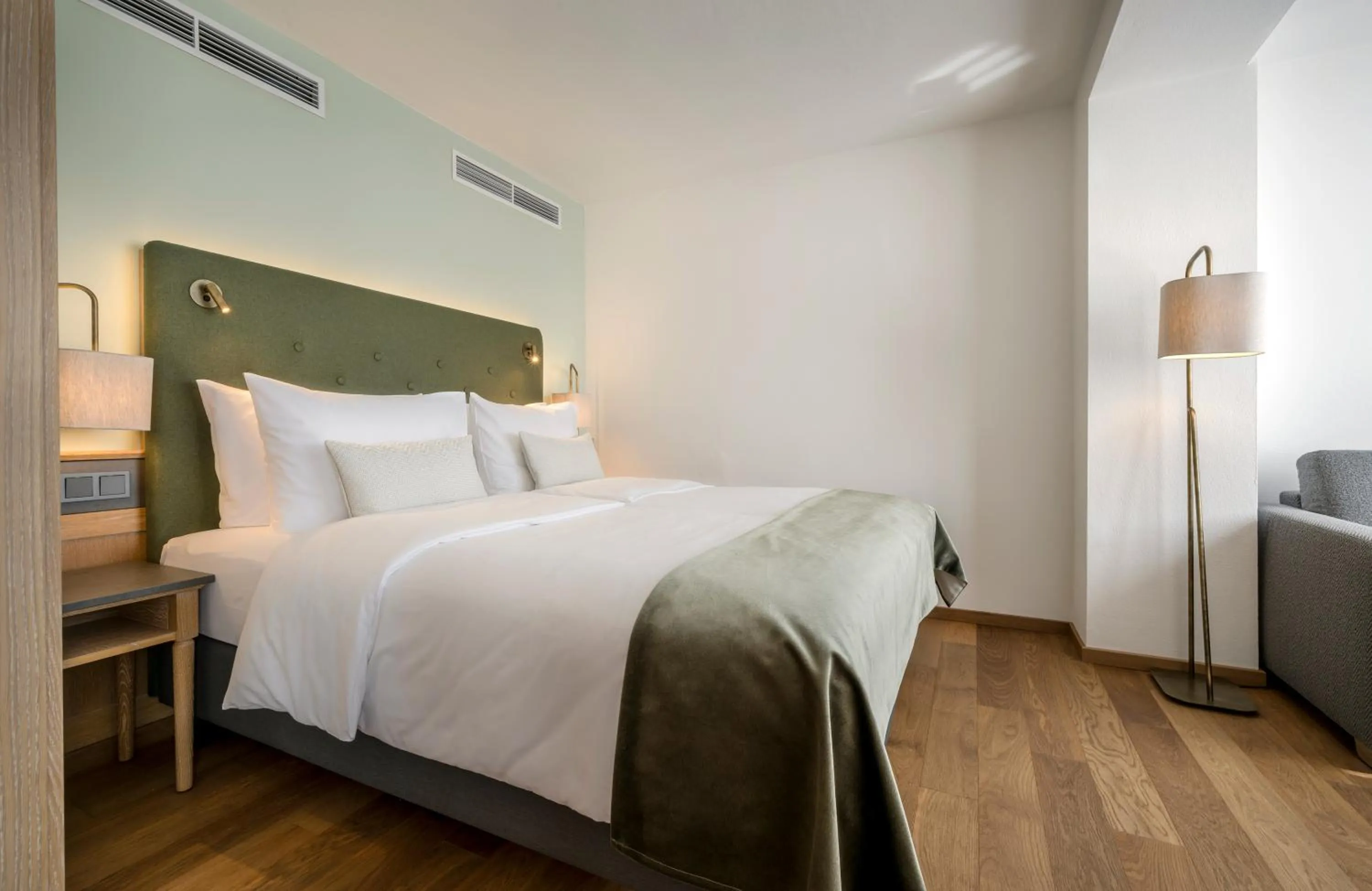 Bed in Hotel IMLAUER & Bräu