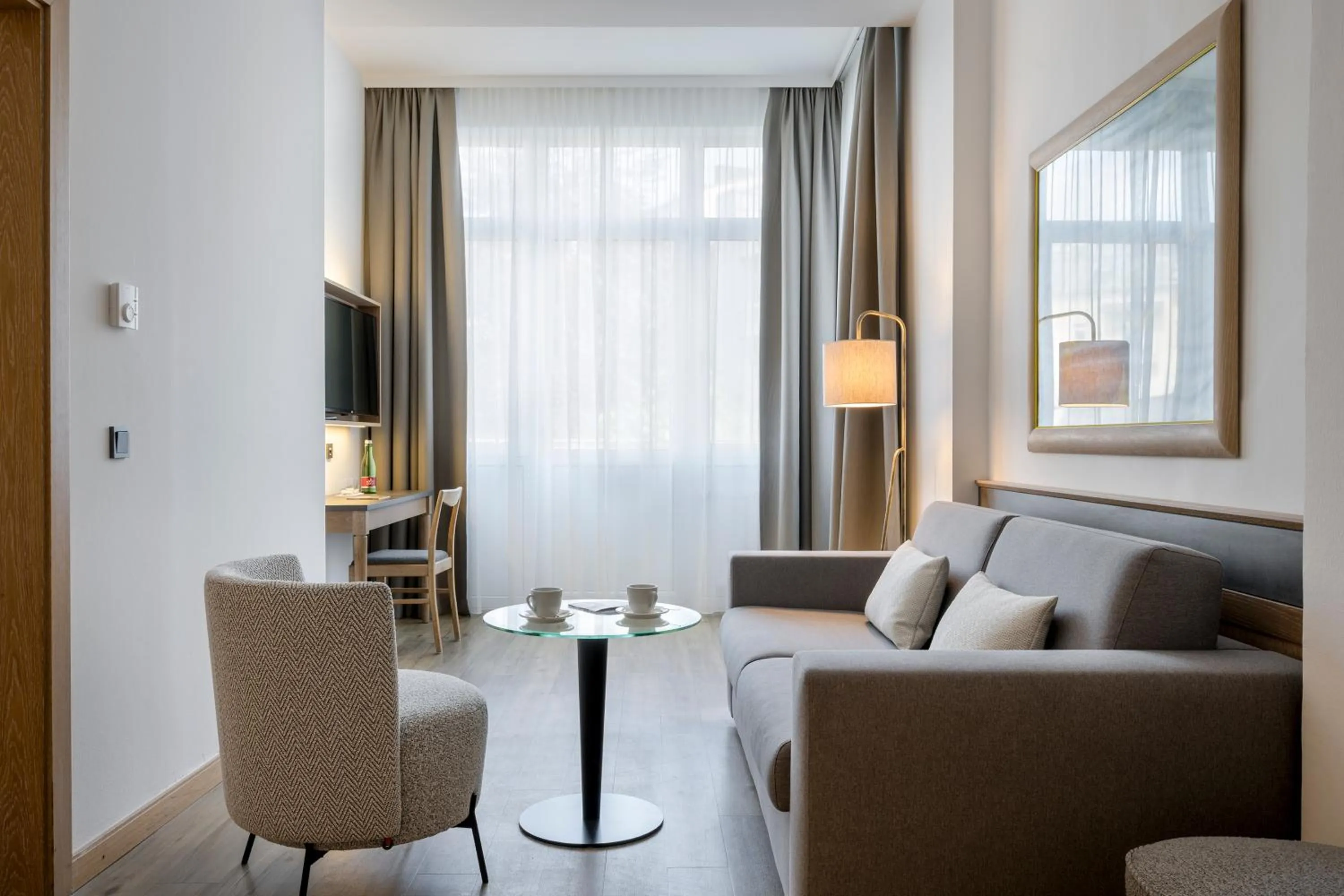 Seating area in Hotel IMLAUER & Bräu