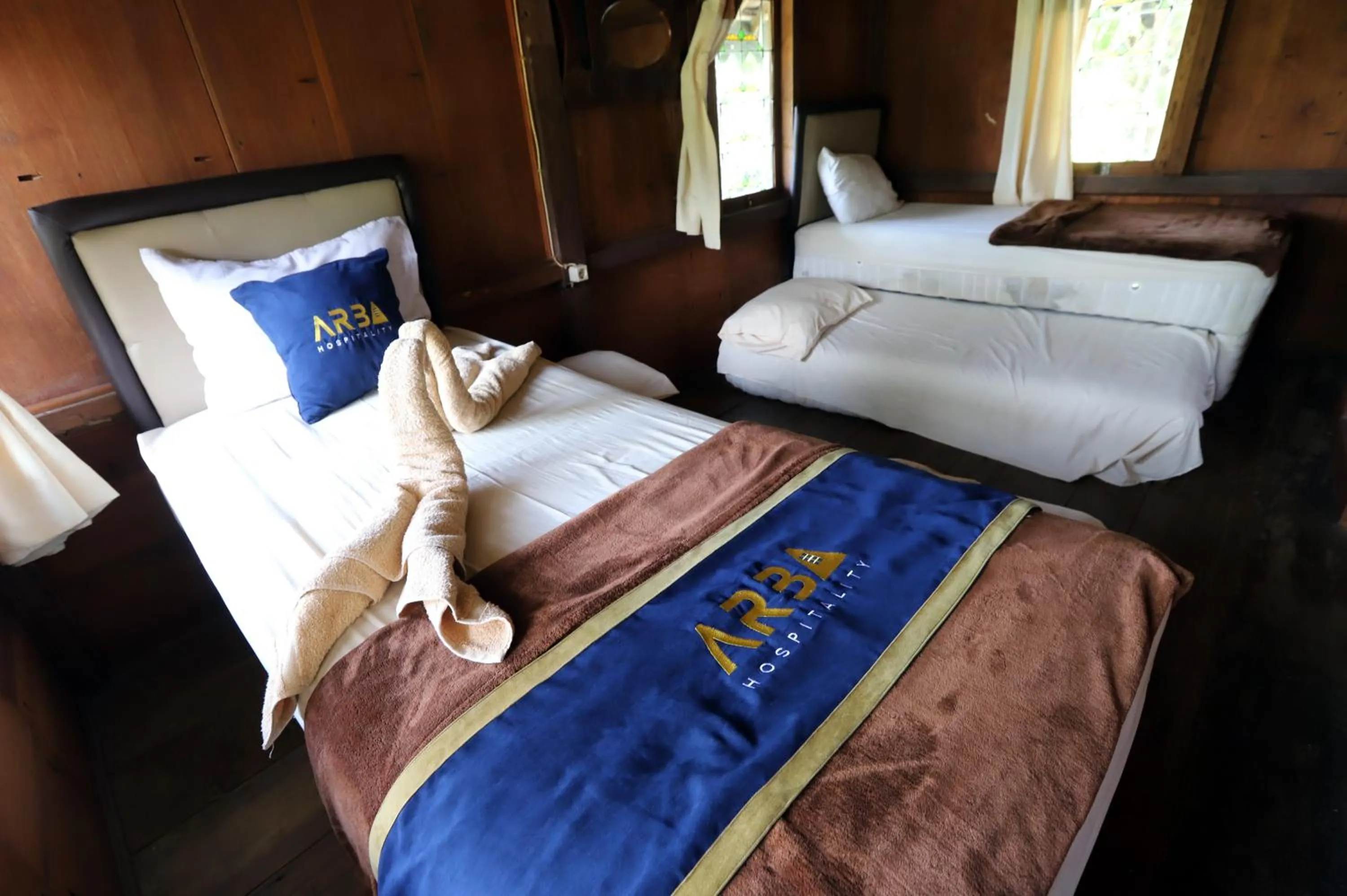 Bed in Katumbiri Resort