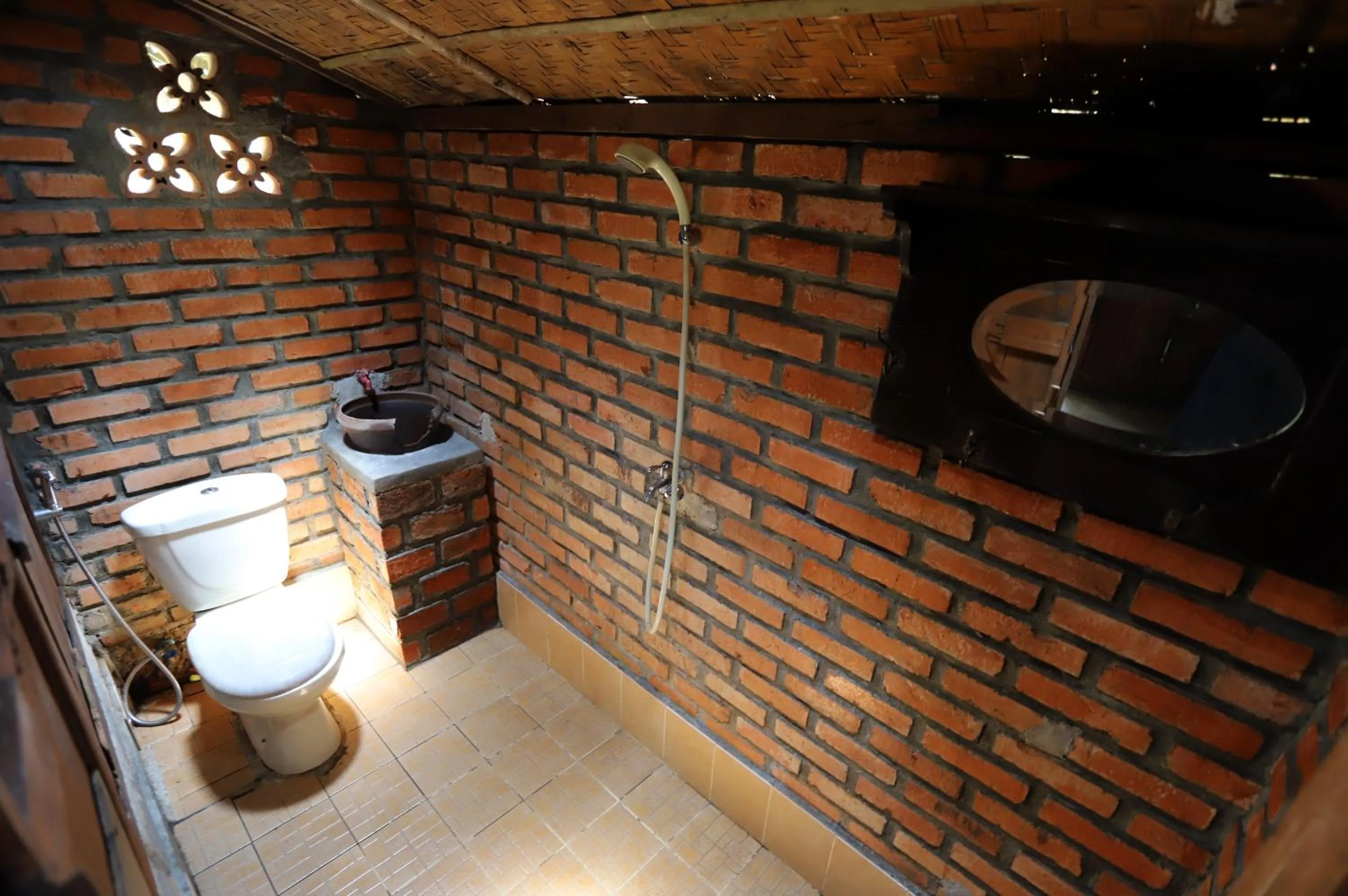 Bathroom in Katumbiri Resort