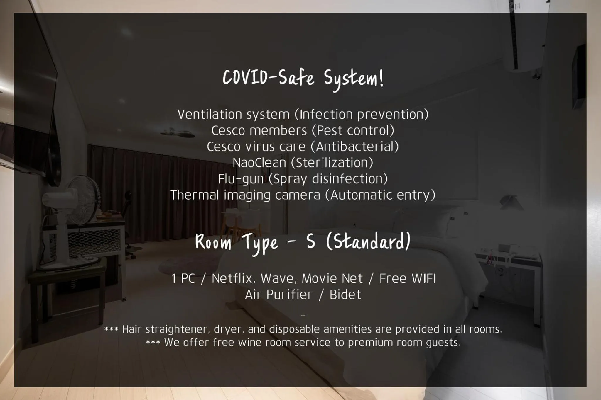 Area and facilities in St. 179 Incheon Hotel