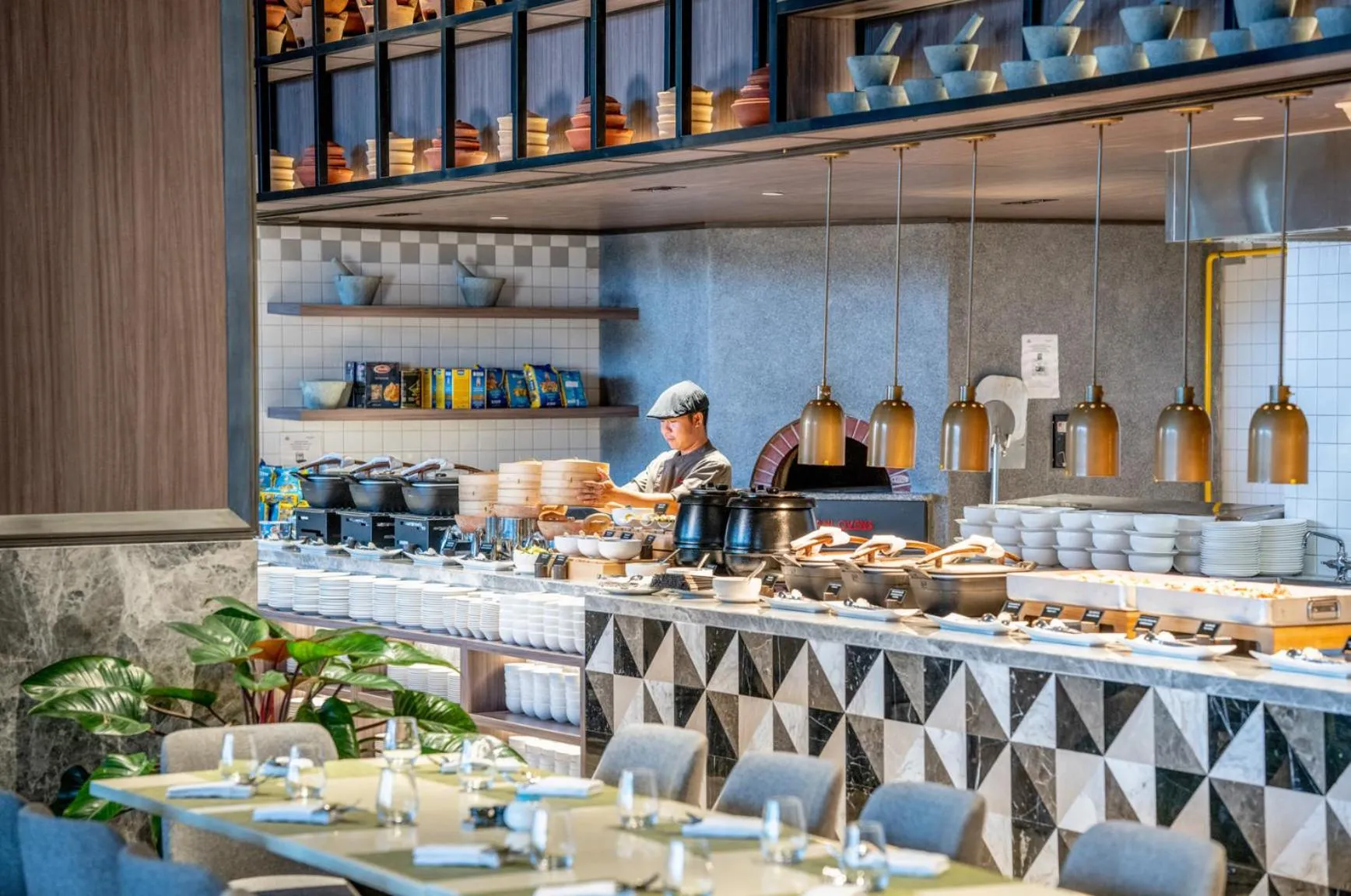 Buffet breakfast in Crowne Plaza Phu Quoc Starbay by IHG