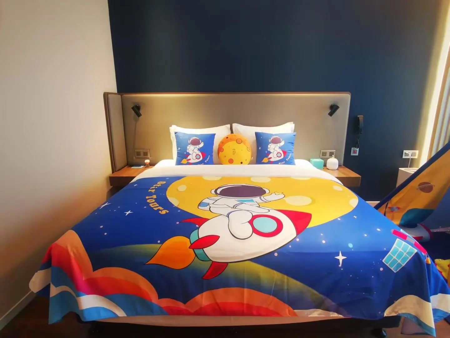 Bed in Holiday Inn Express Beijing Yizhuang Tongminghu