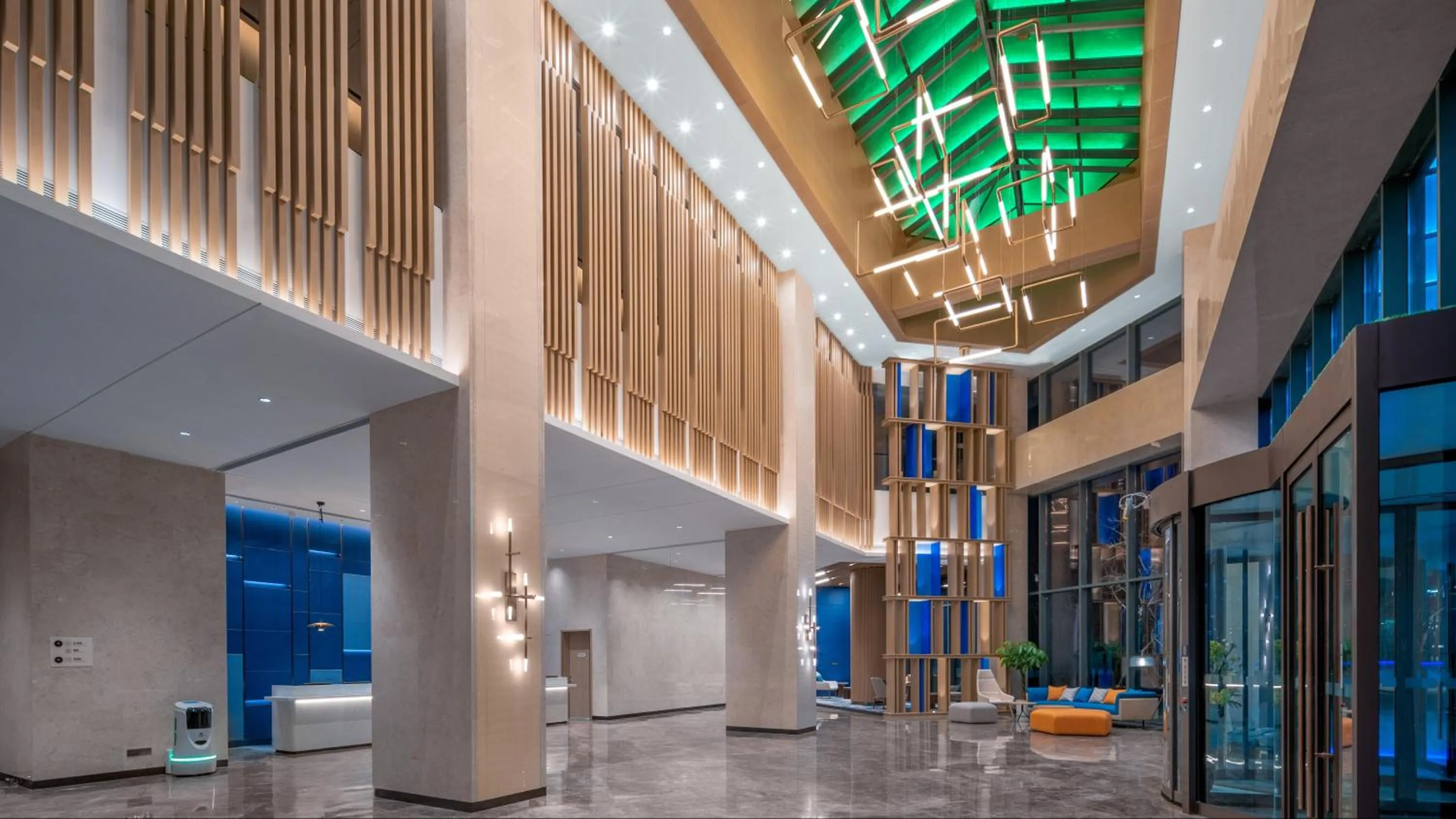 Property building in Holiday Inn Express Beijing Yizhuang Tongminghu