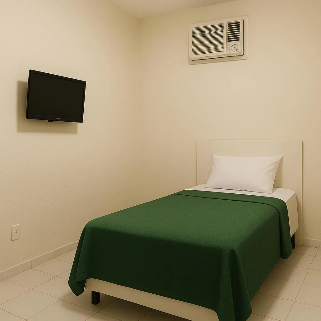 Bed in Hotel Nosso Bosque