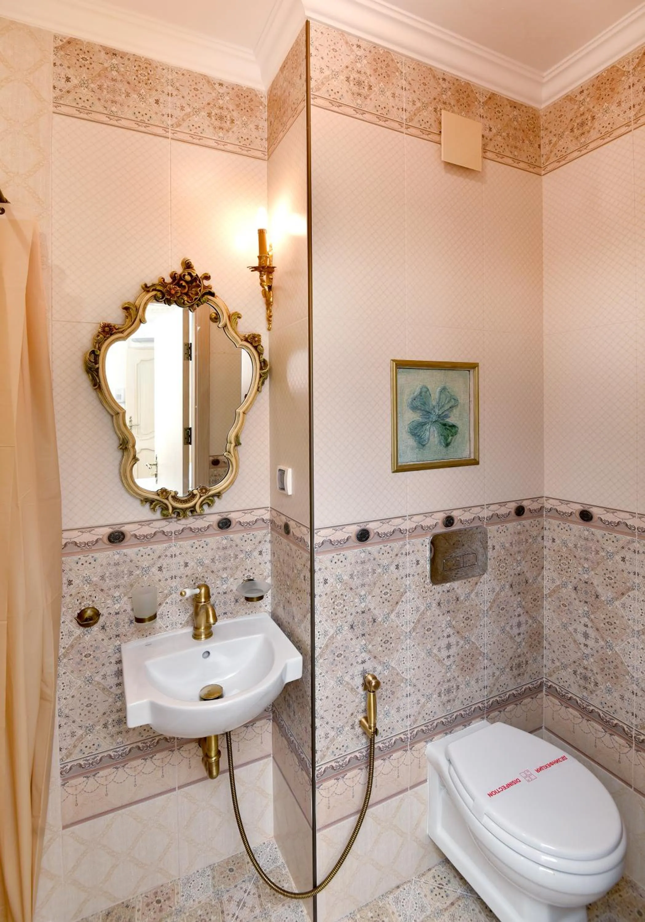 Toilet in Royal Hotel