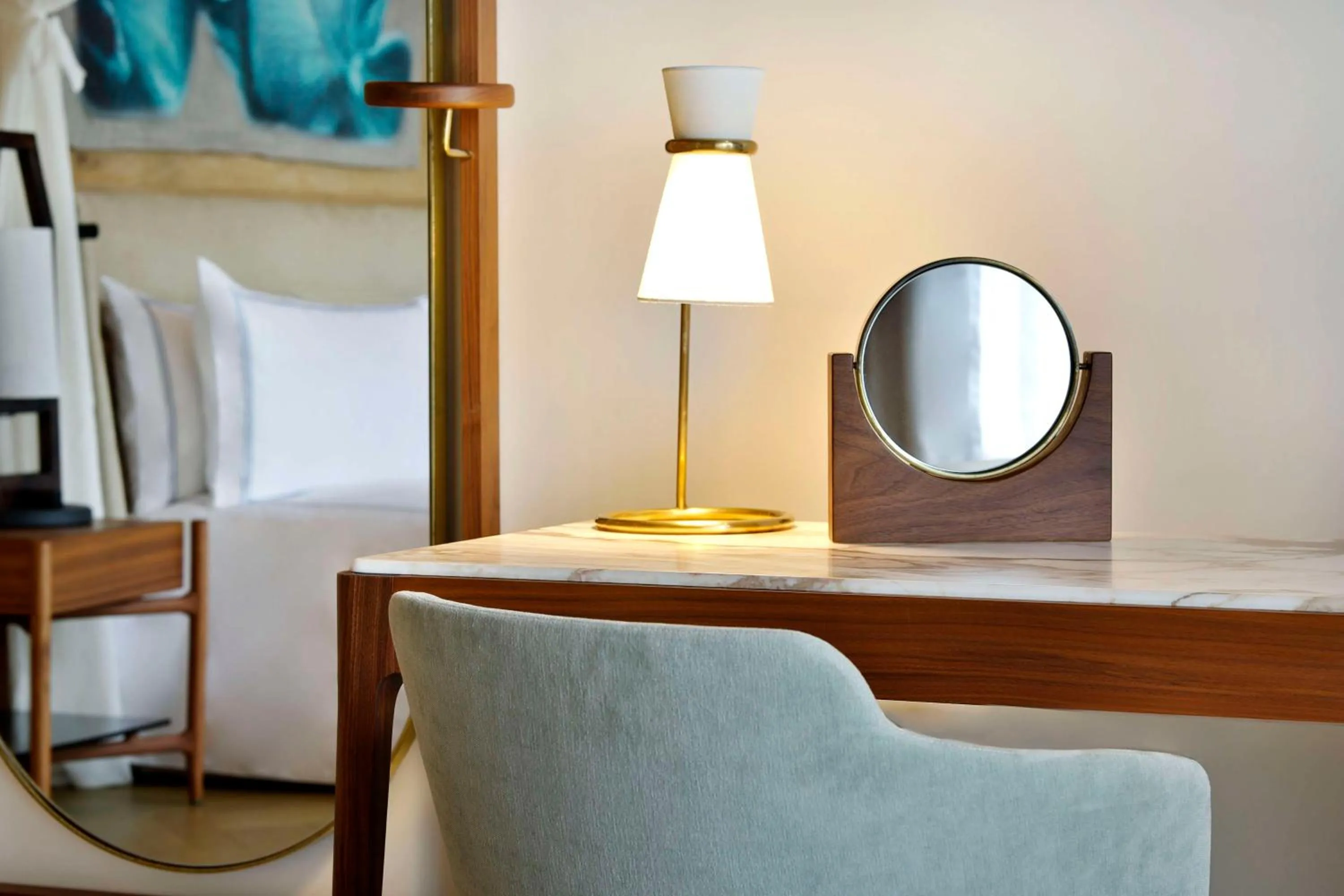 Bedroom in Mango House Seychelles, LXR Hotels & Resorts