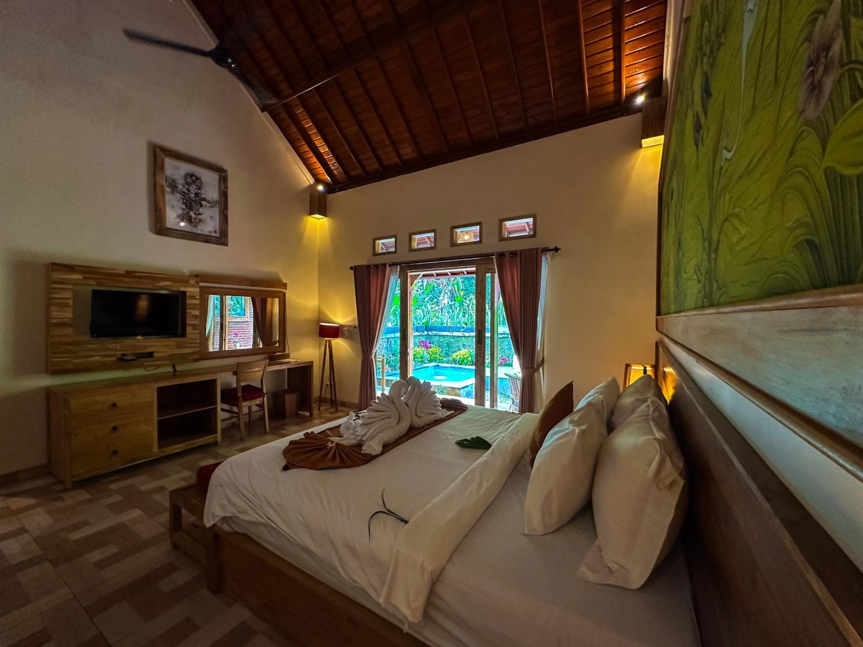 Bedroom, Bed in Prayatna Villas