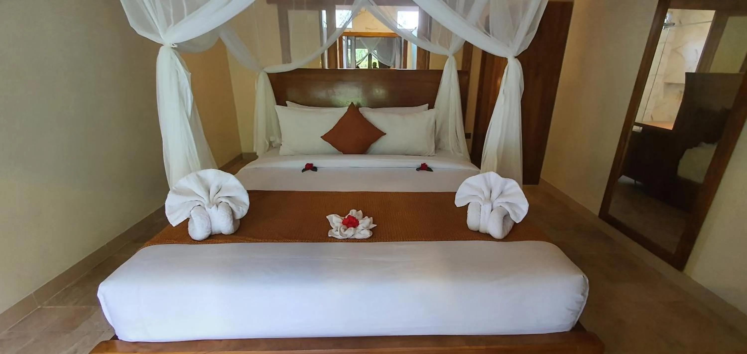 Bed in Prayatna Villas