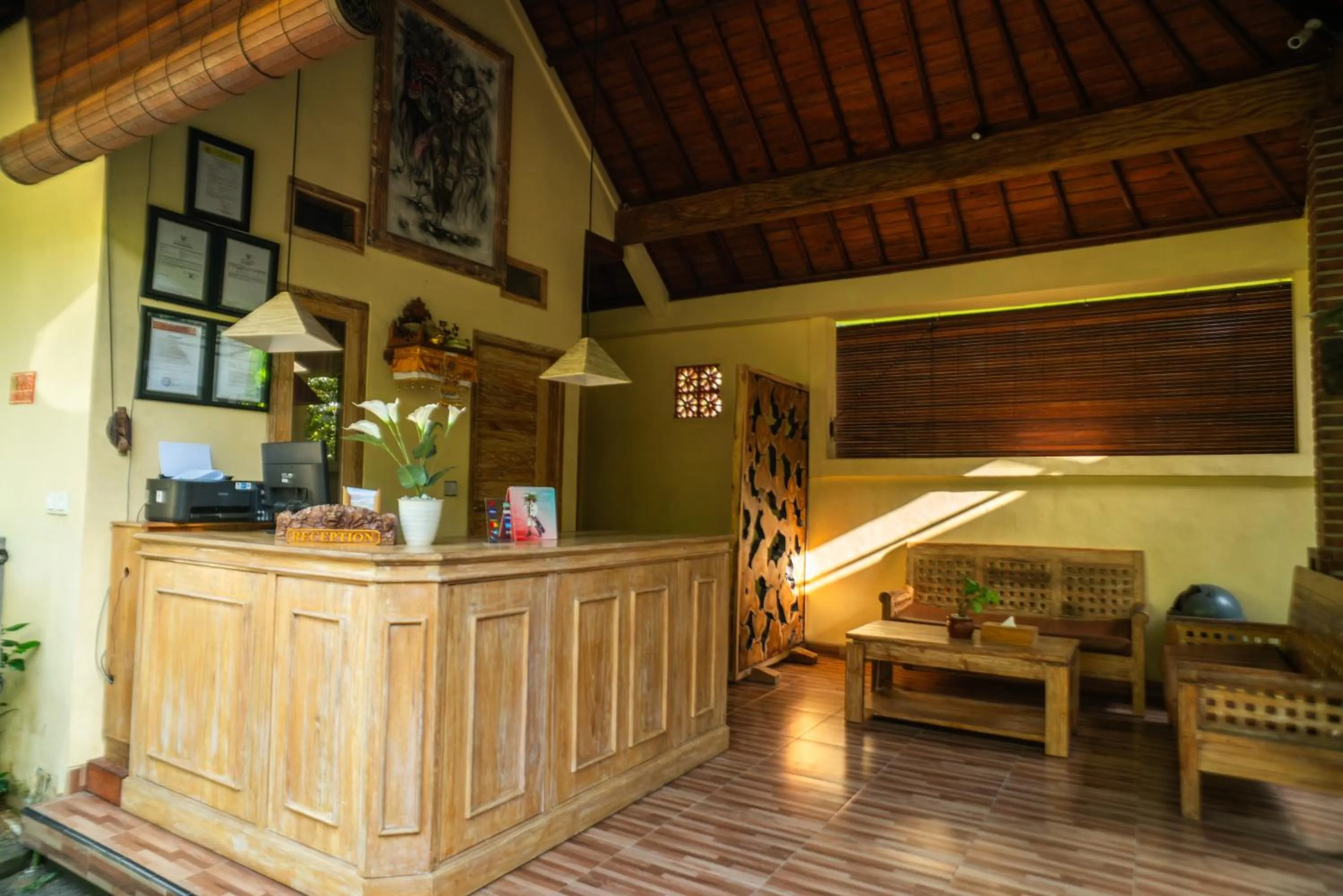Lobby or reception in Prayatna Villas