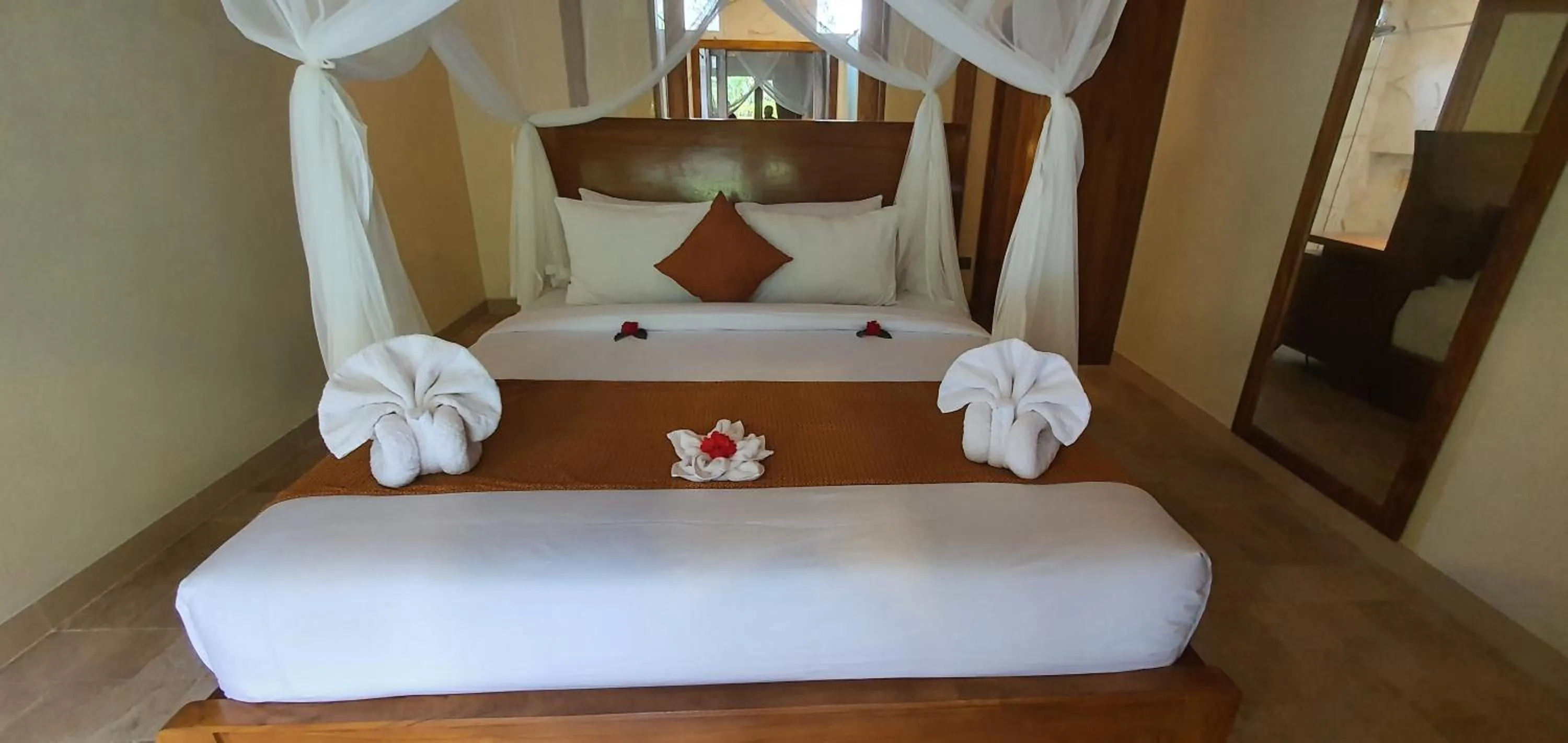 Bed in Prayatna Villas