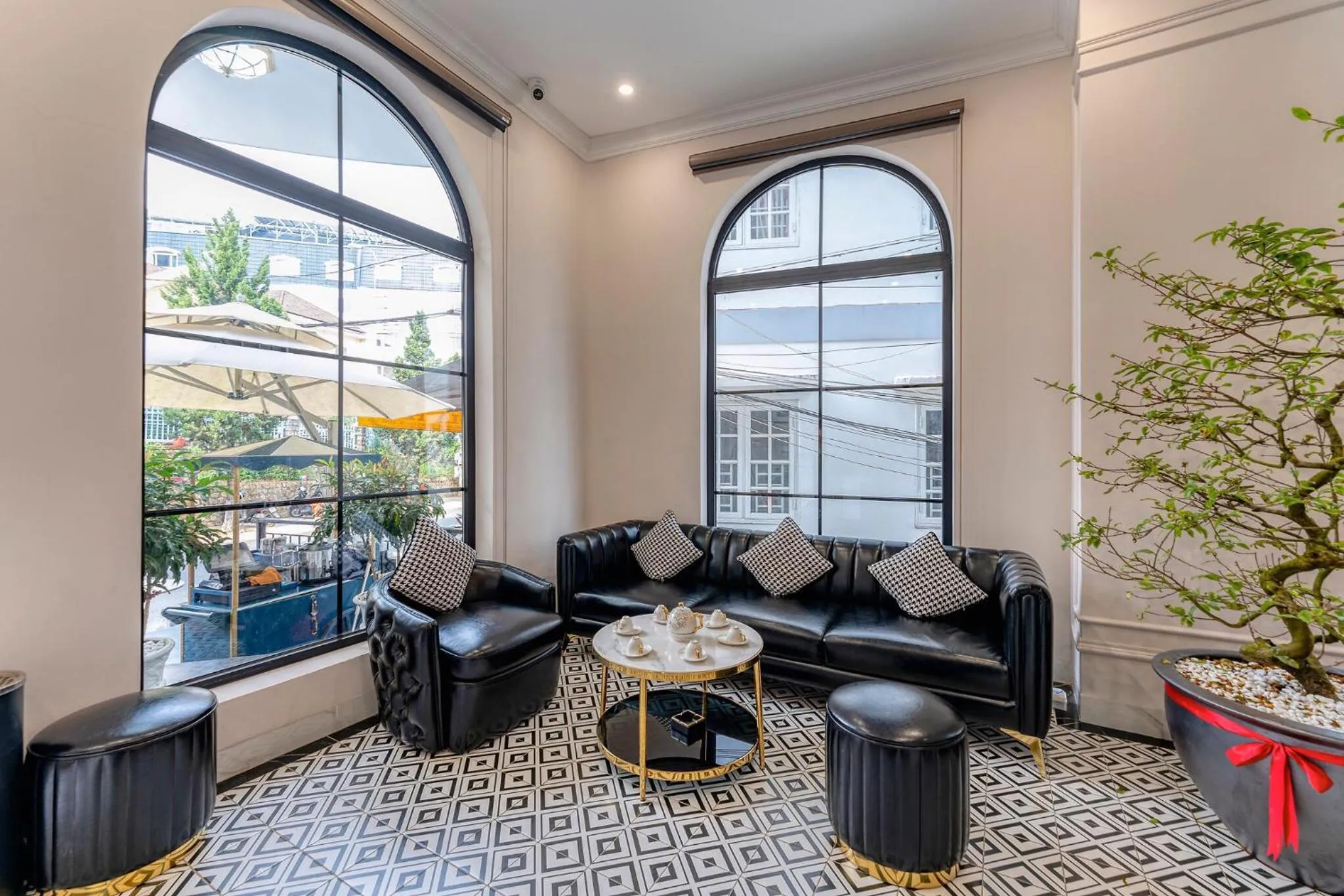 Living room in Padona Hotel