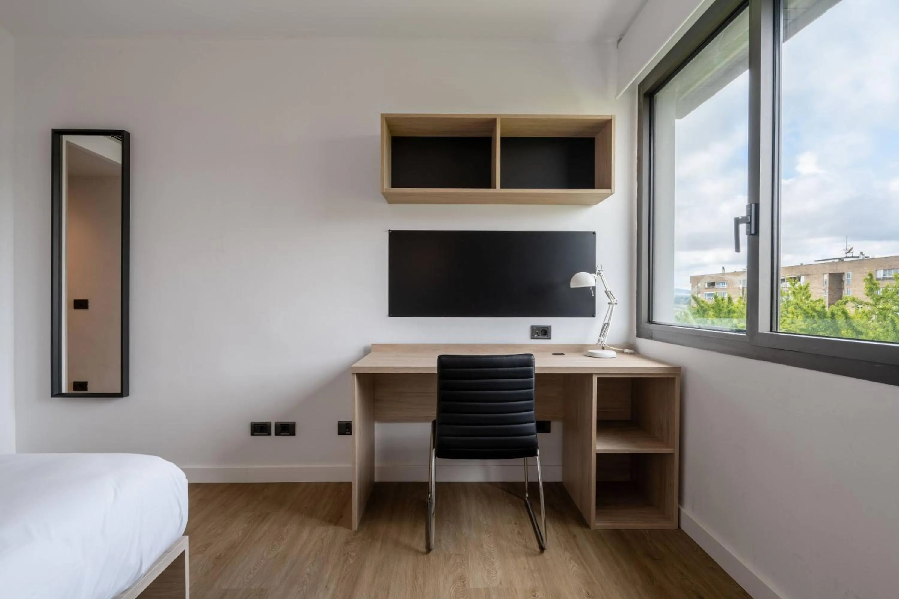 Bed in Micampus Pamplona Student Residence