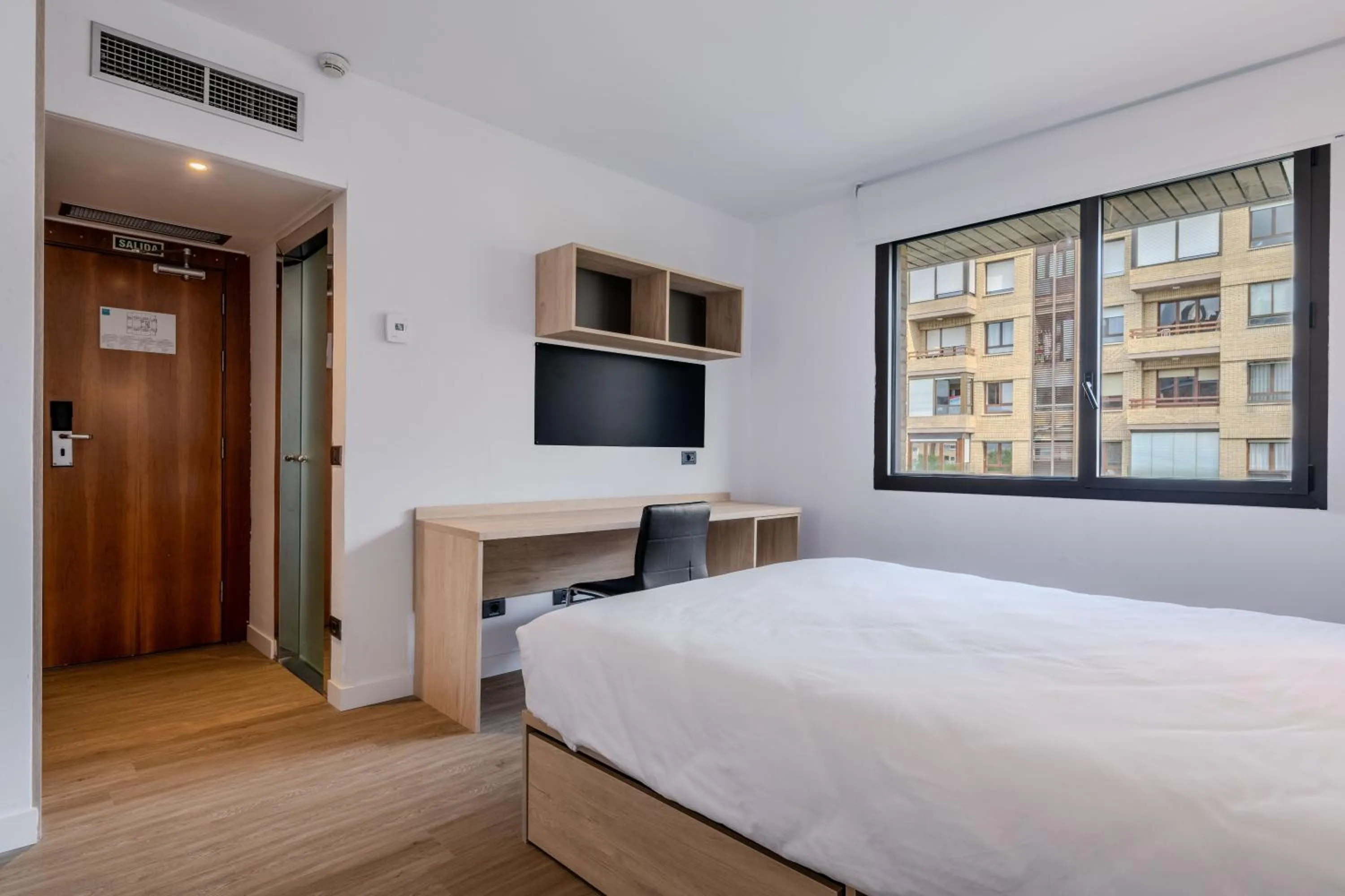 Bed in Micampus Pamplona Student Residence