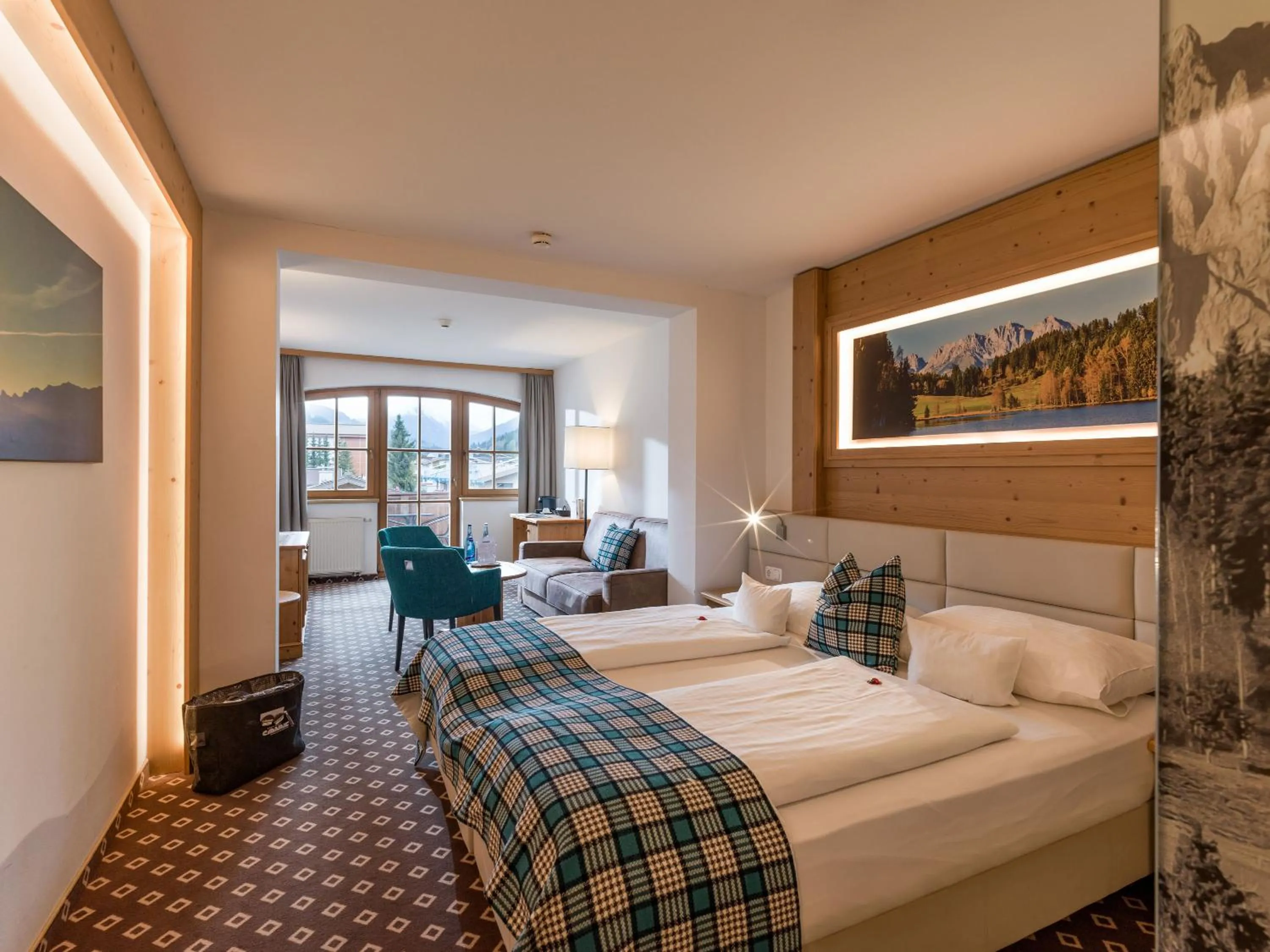 Bed in Hotel & Spa Sonne 4 Sterne Superior