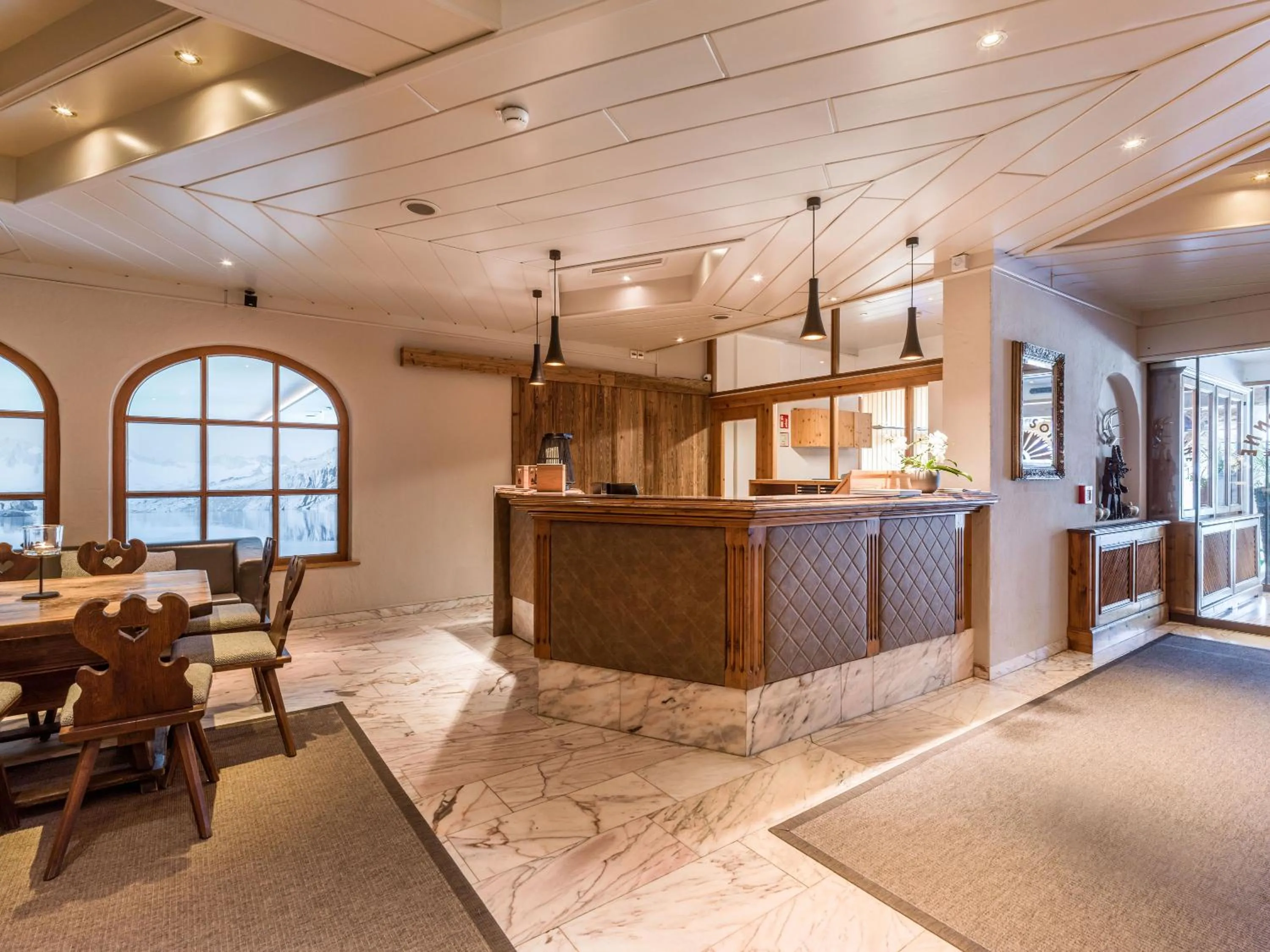 Lobby or reception in Hotel & Spa Sonne 4 Sterne Superior