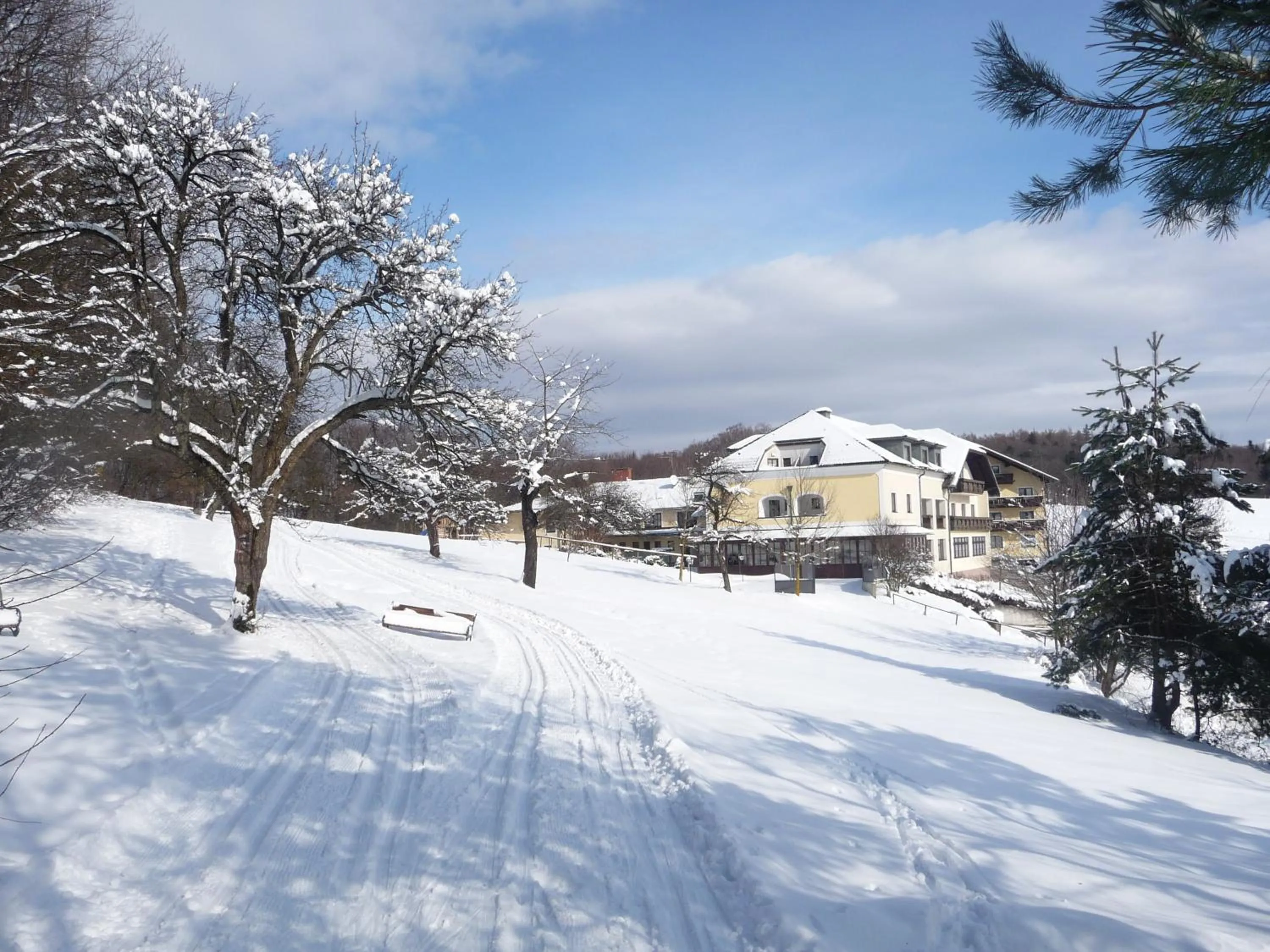 Facade/entrance in Wienerwaldhof Rieger