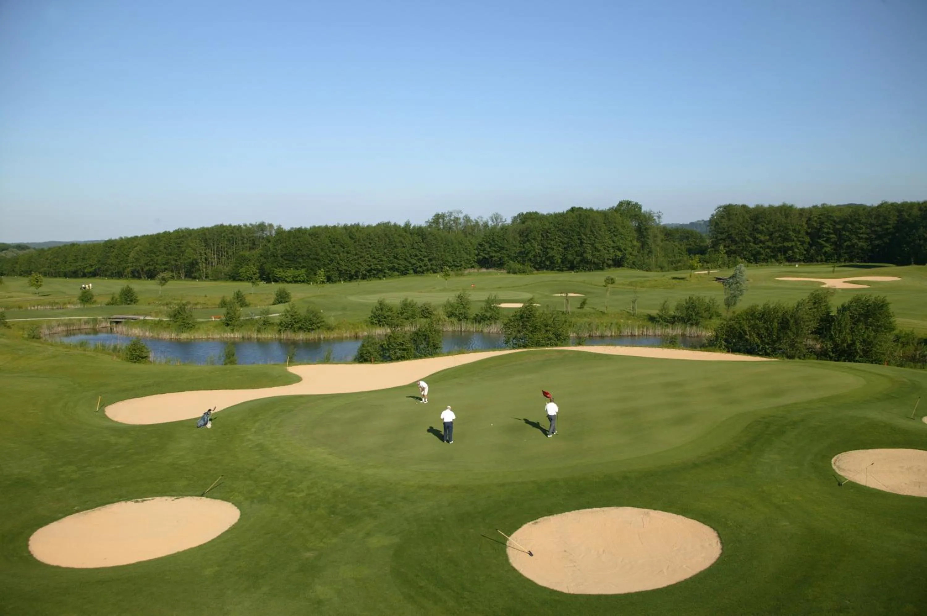 Golfcourse in Hotel Stoiser