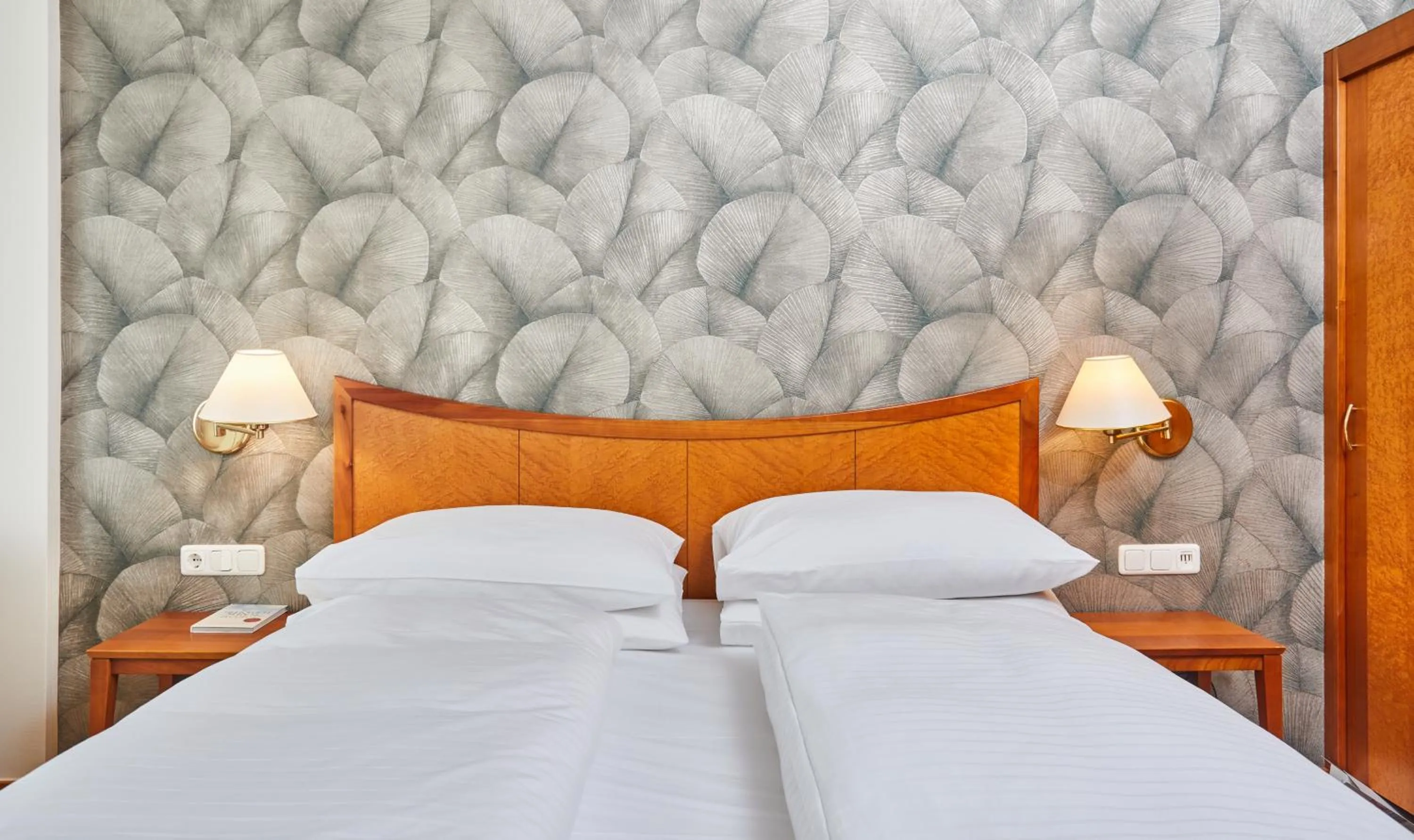 Bed in Hotel Stoiser