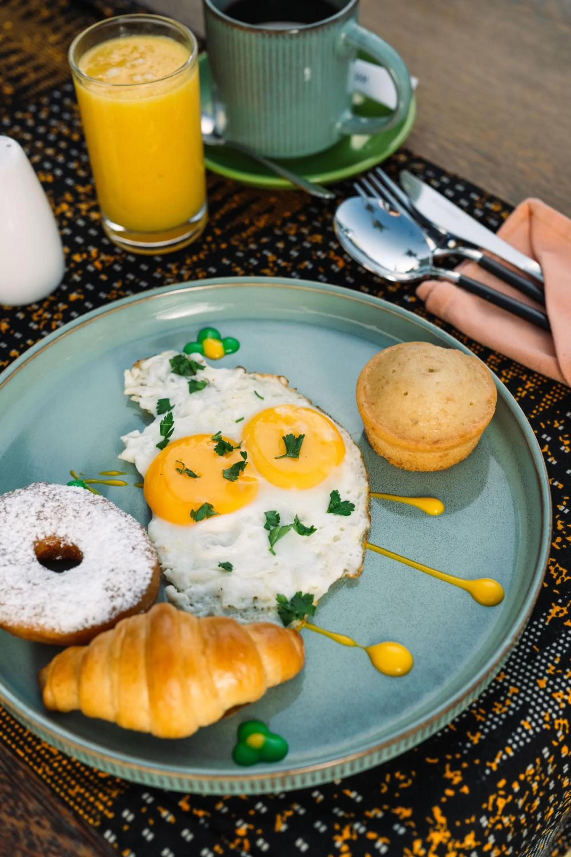 Breakfast in Zenobia Beach Resort